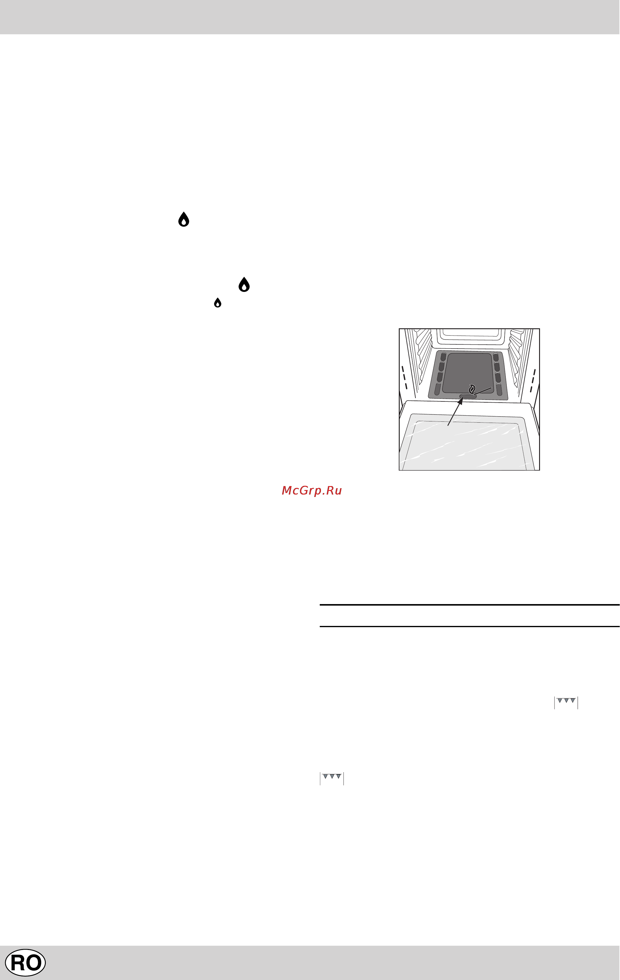 Indesit K6G21S/R [52/68] Diverse functii ale aragazului