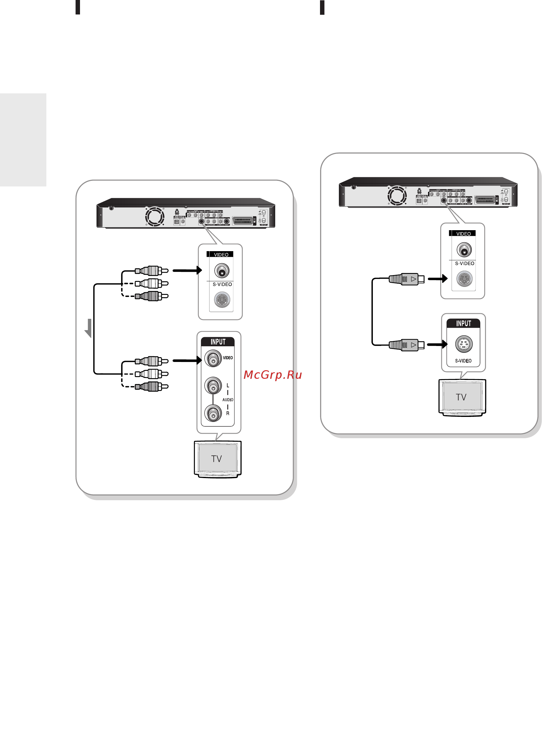 Samsung DVD-R140 MK [126/216] Bapiaht 1 пщключення до