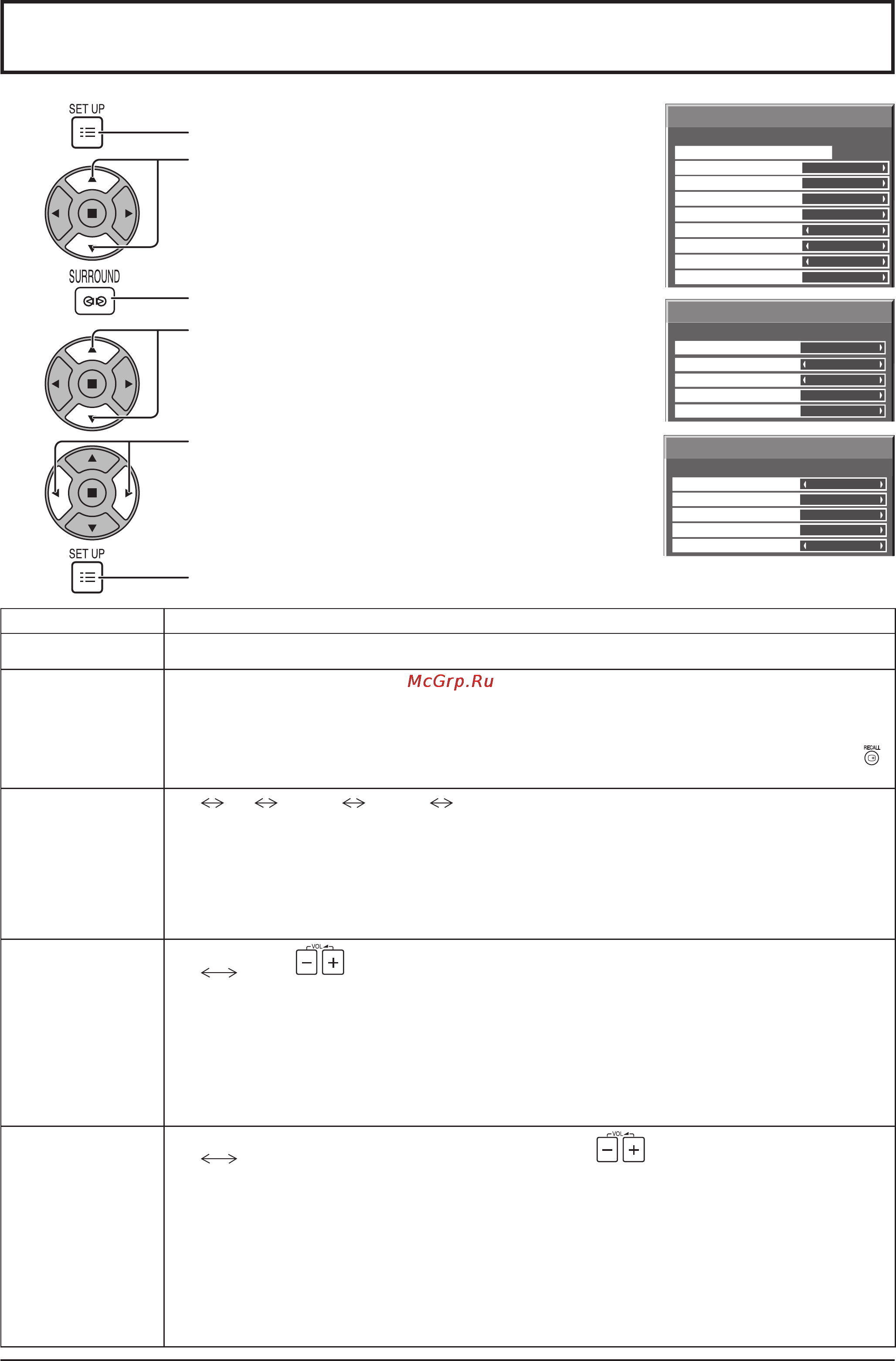 Panasonic TH-37PR11RH [34/48] Options adjustments настройка параметров