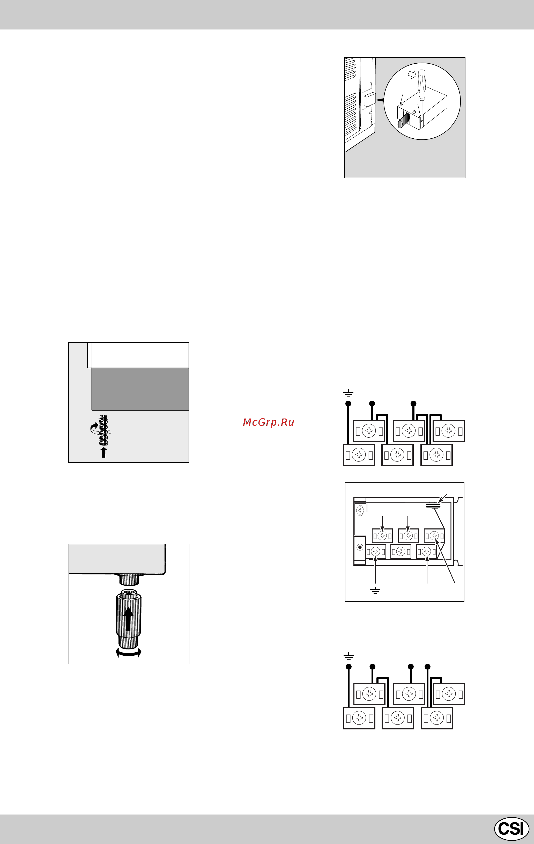 Indesit K6E11/GR [19/36] Установка