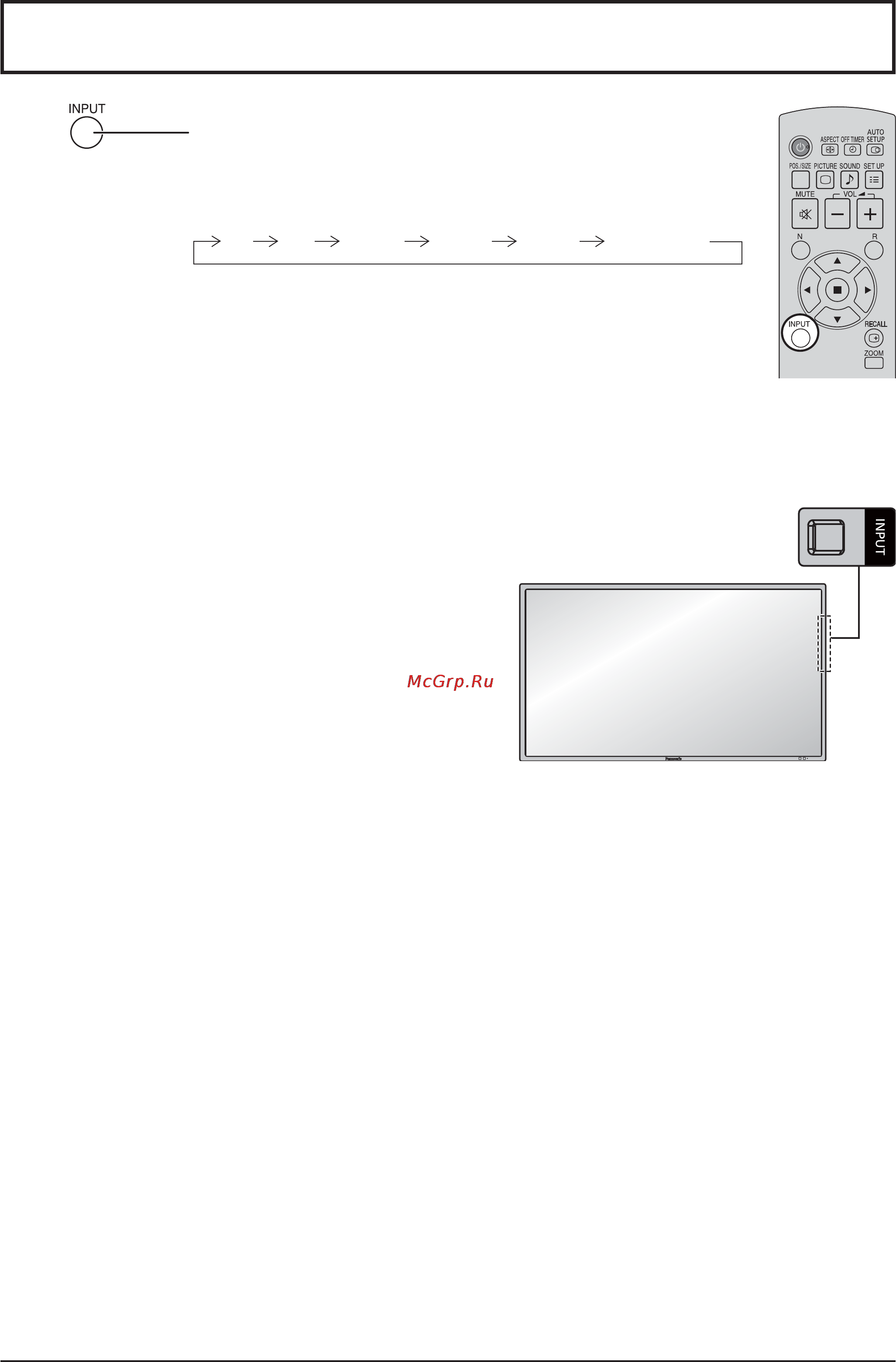 Panasonic TH-42LF20W [15/48] Выбор входного сигнала