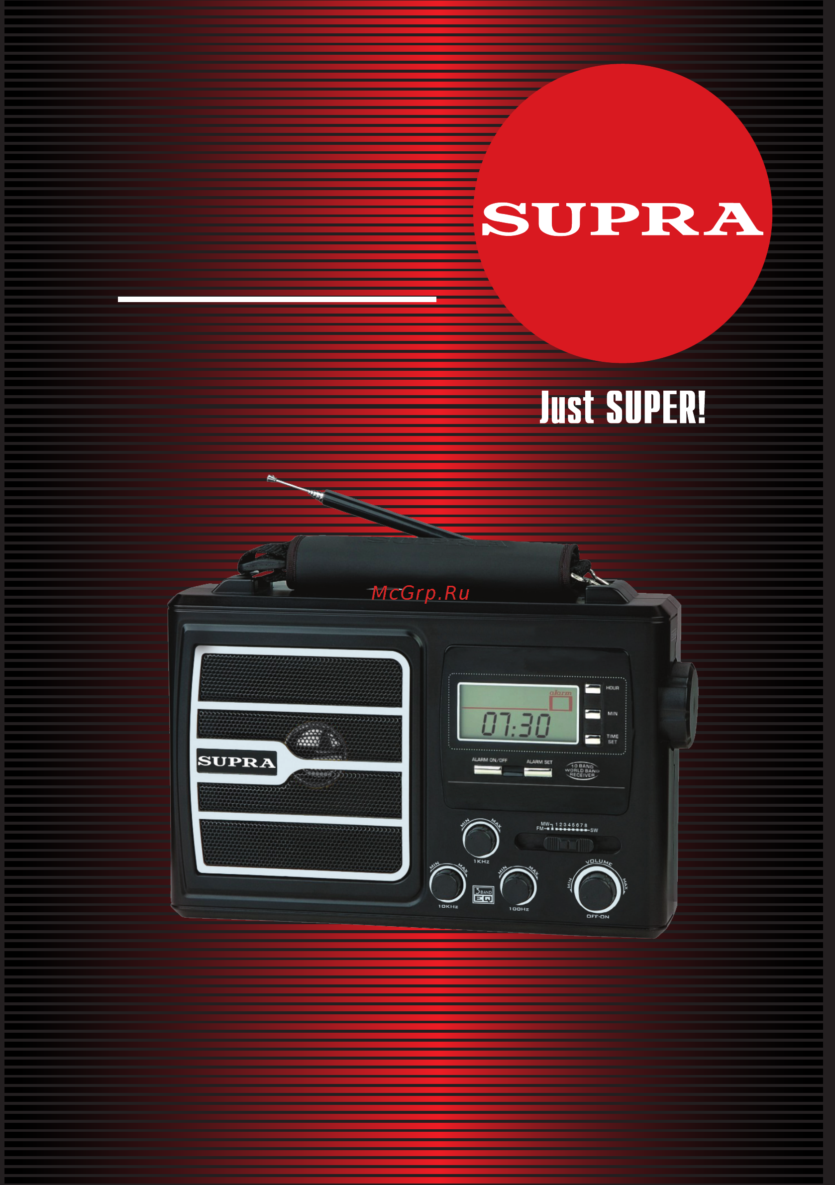 Supra ST-110 Инструкция по эксплуатации онлайн