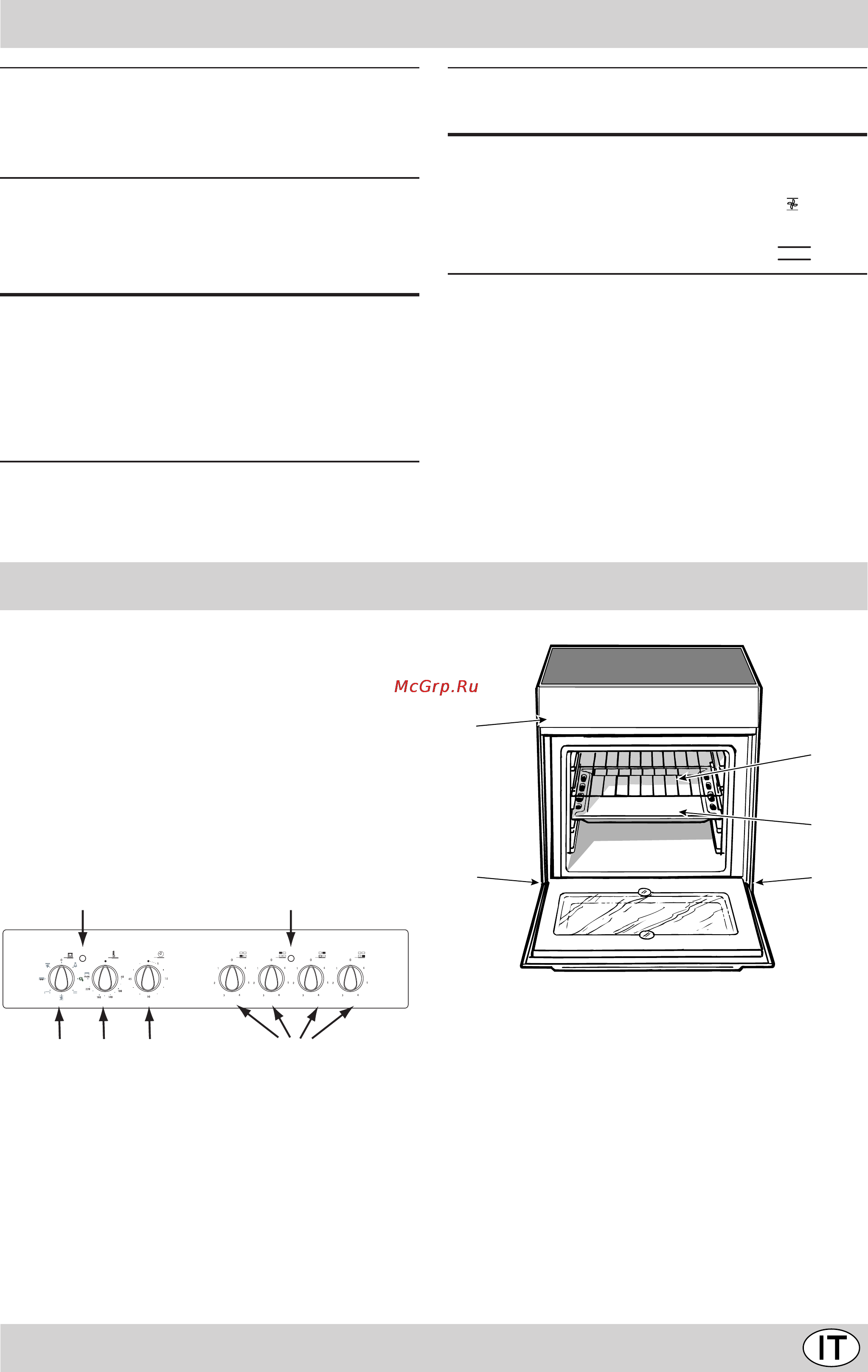 Indesit K6 C51/R [17/68] La cucina con forno multifunzione