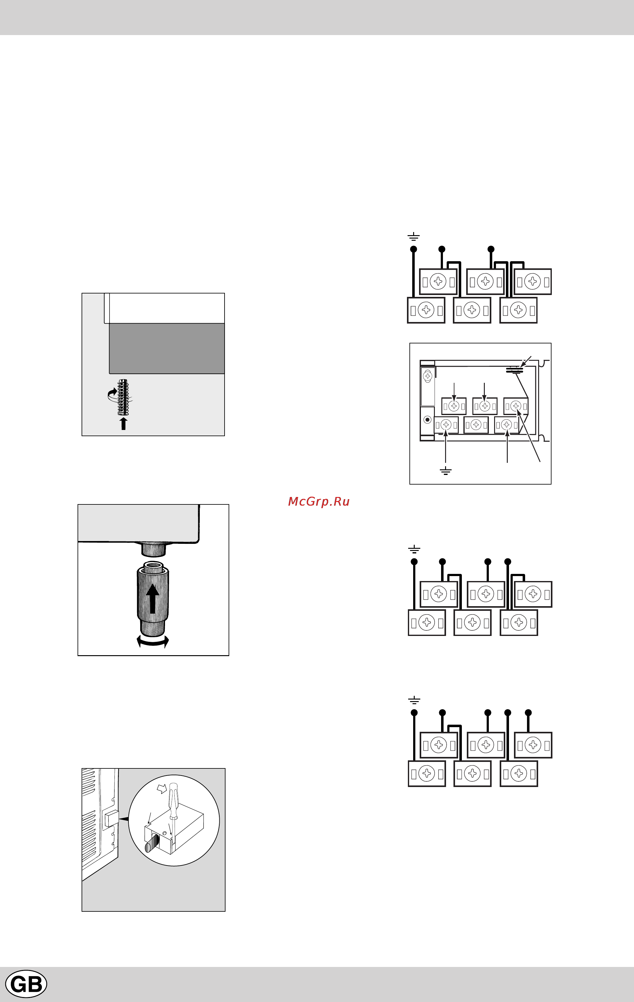 Indesit K6C51/R [26/68] Installation instructions