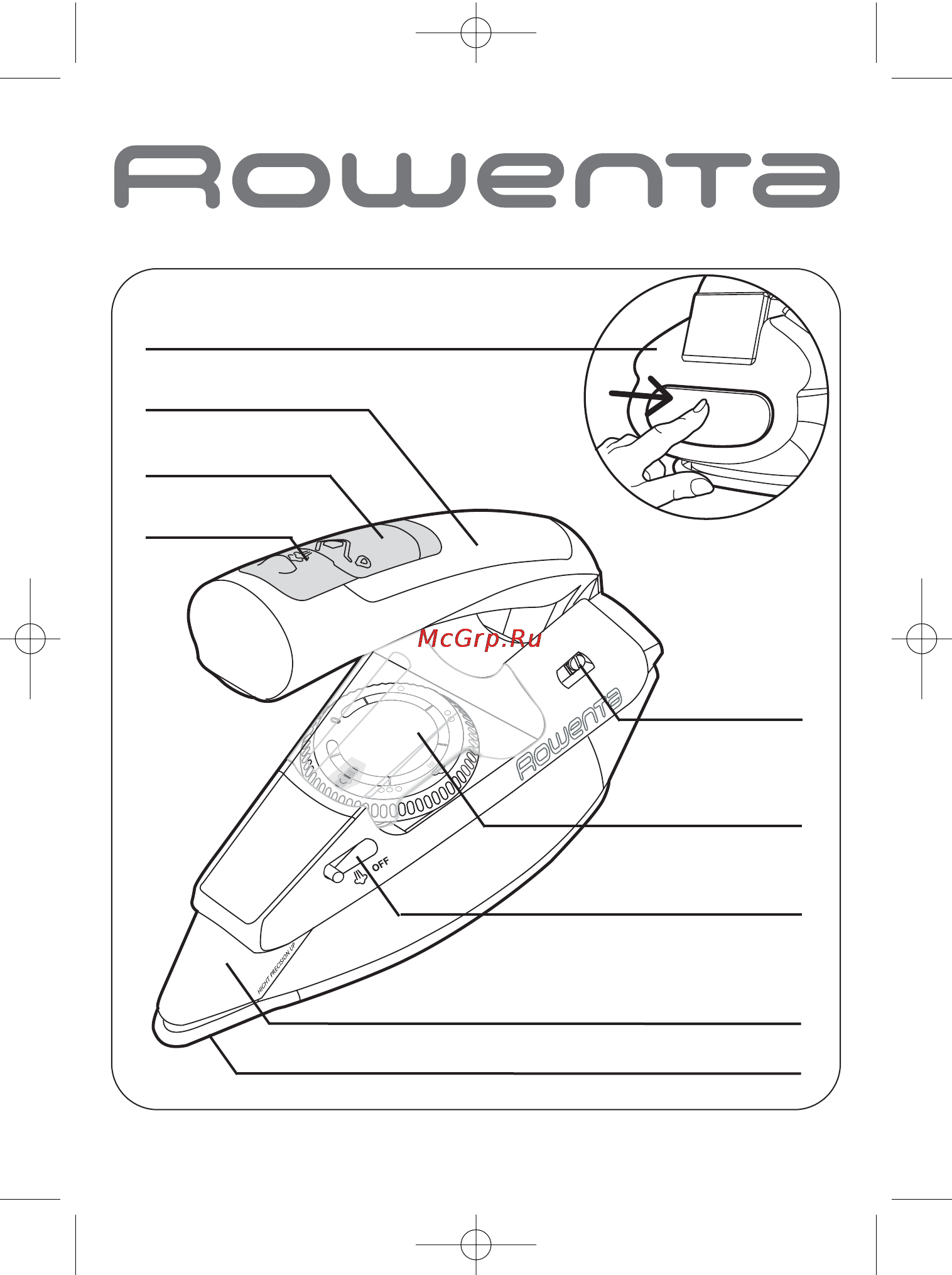 Rowenta DA1510 F1 Travel Инструкция по эксплуатации онлайн