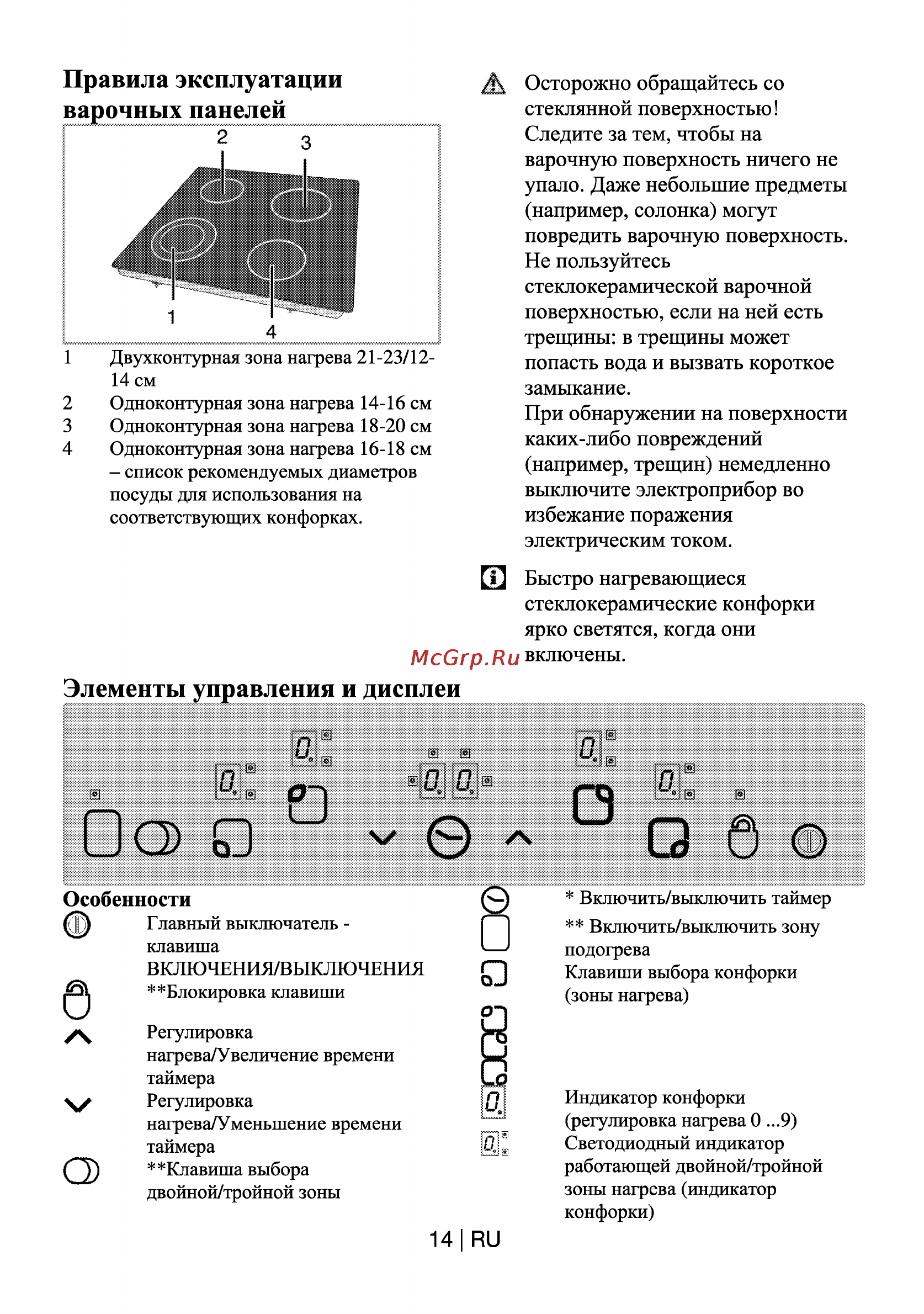Beko HIC 64402 X [14/26] А осторожно обращайтесь со