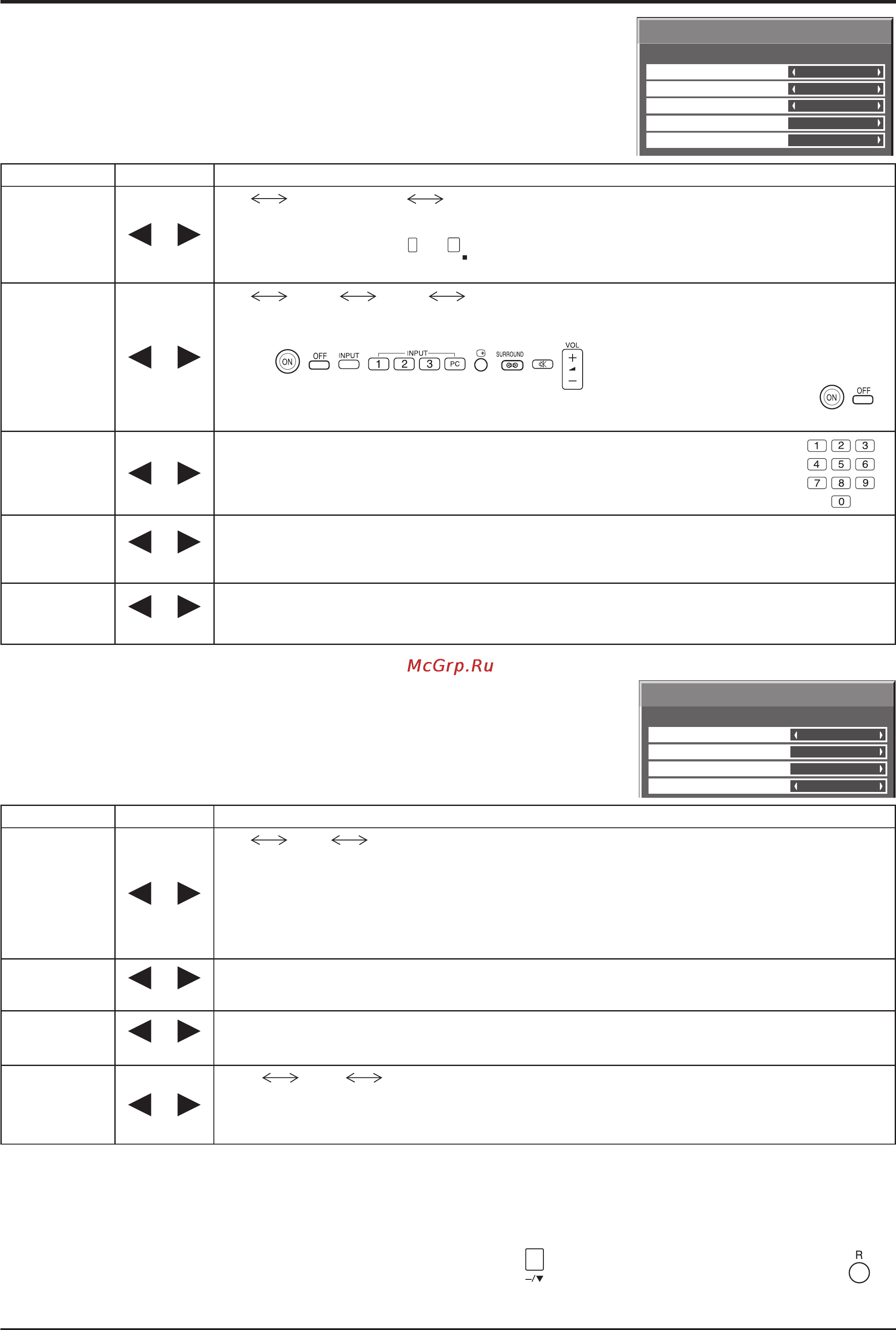 Panasonic TH-37PG9W [38/44] Options adjustments настройка параметров