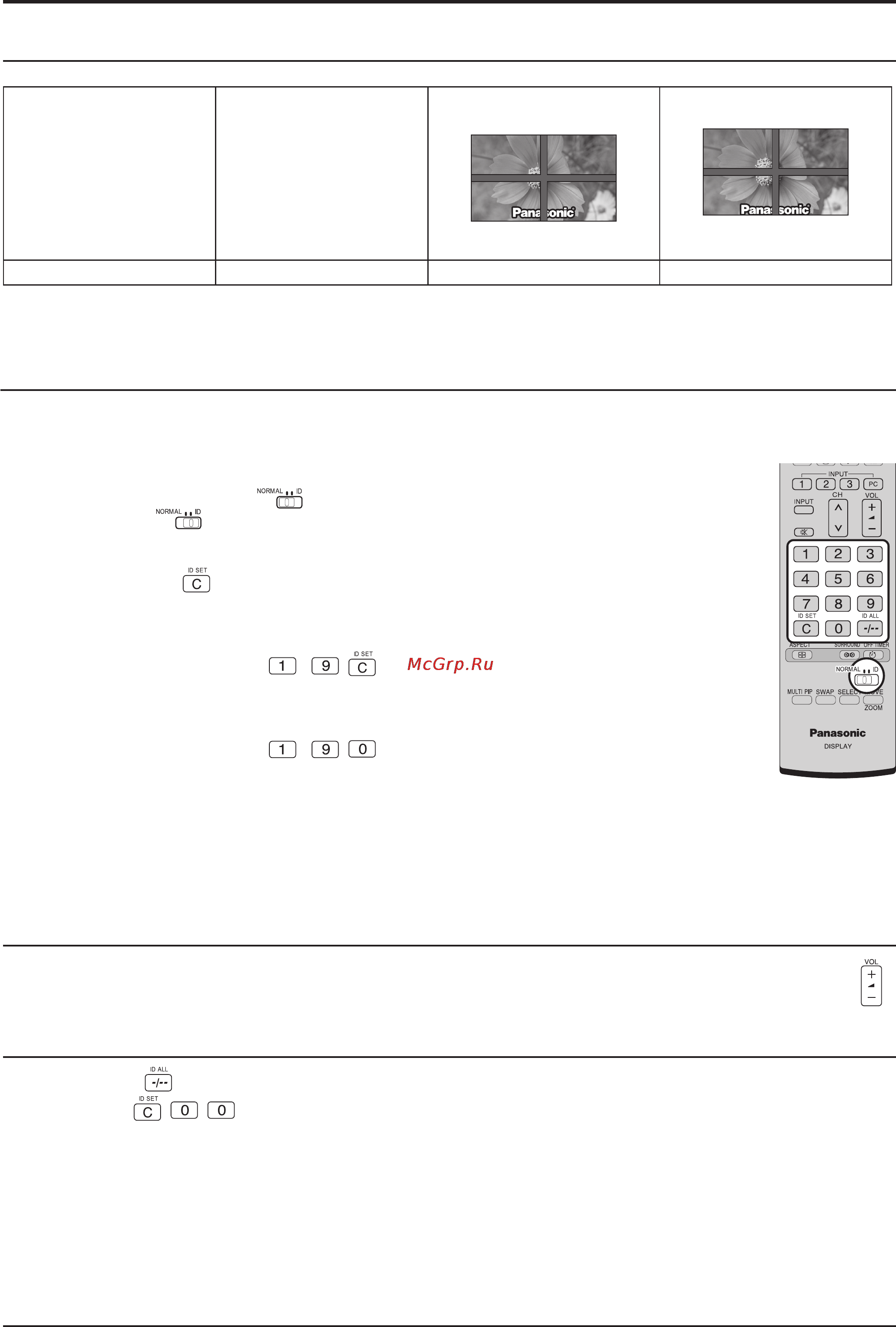 Panasonic TH-42PS9WK [35/48] Настройка f скрывать видео на стыке