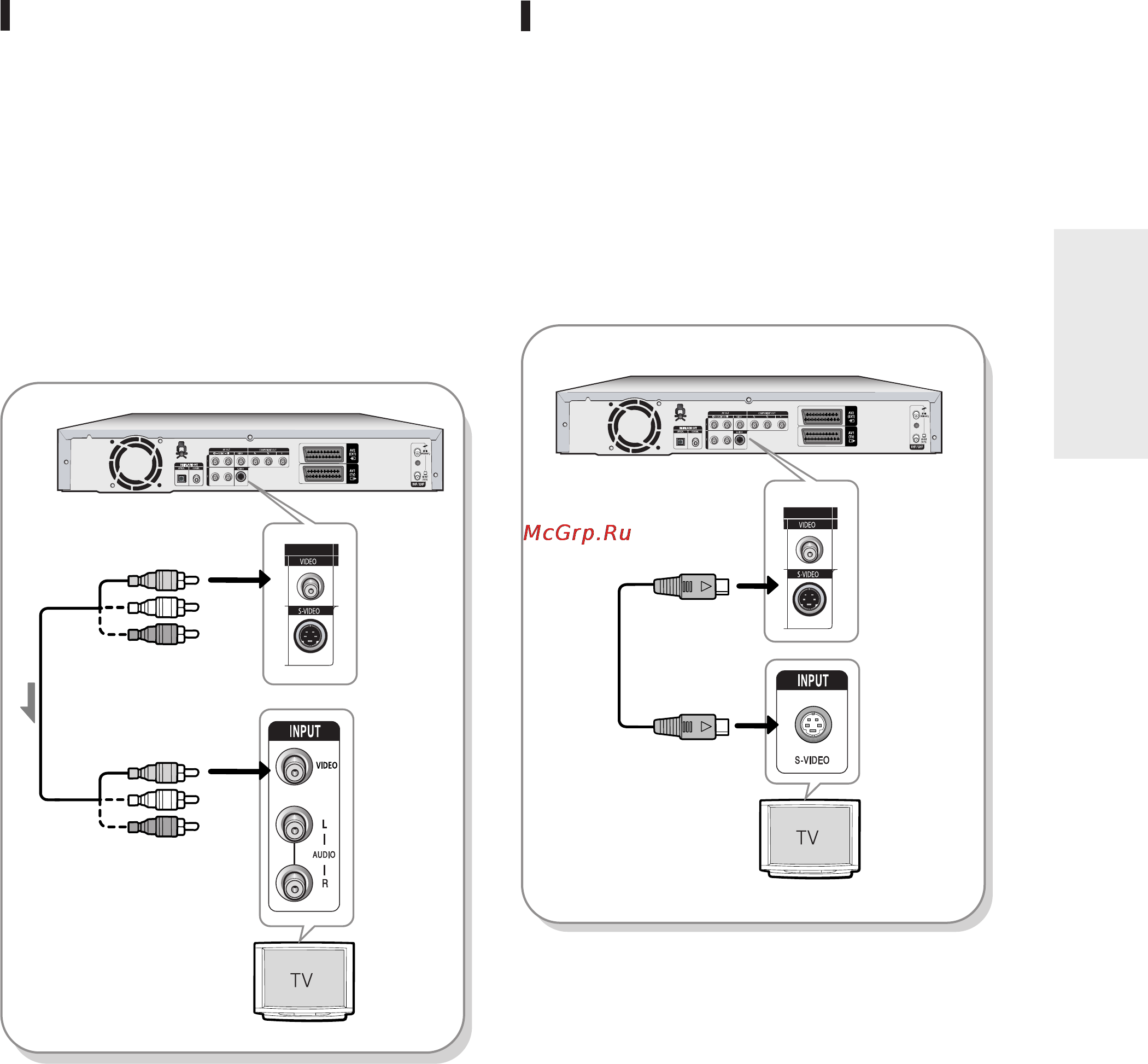 Samsung DVD-R123 [108/180] Вар1ант 1 пщключення до
