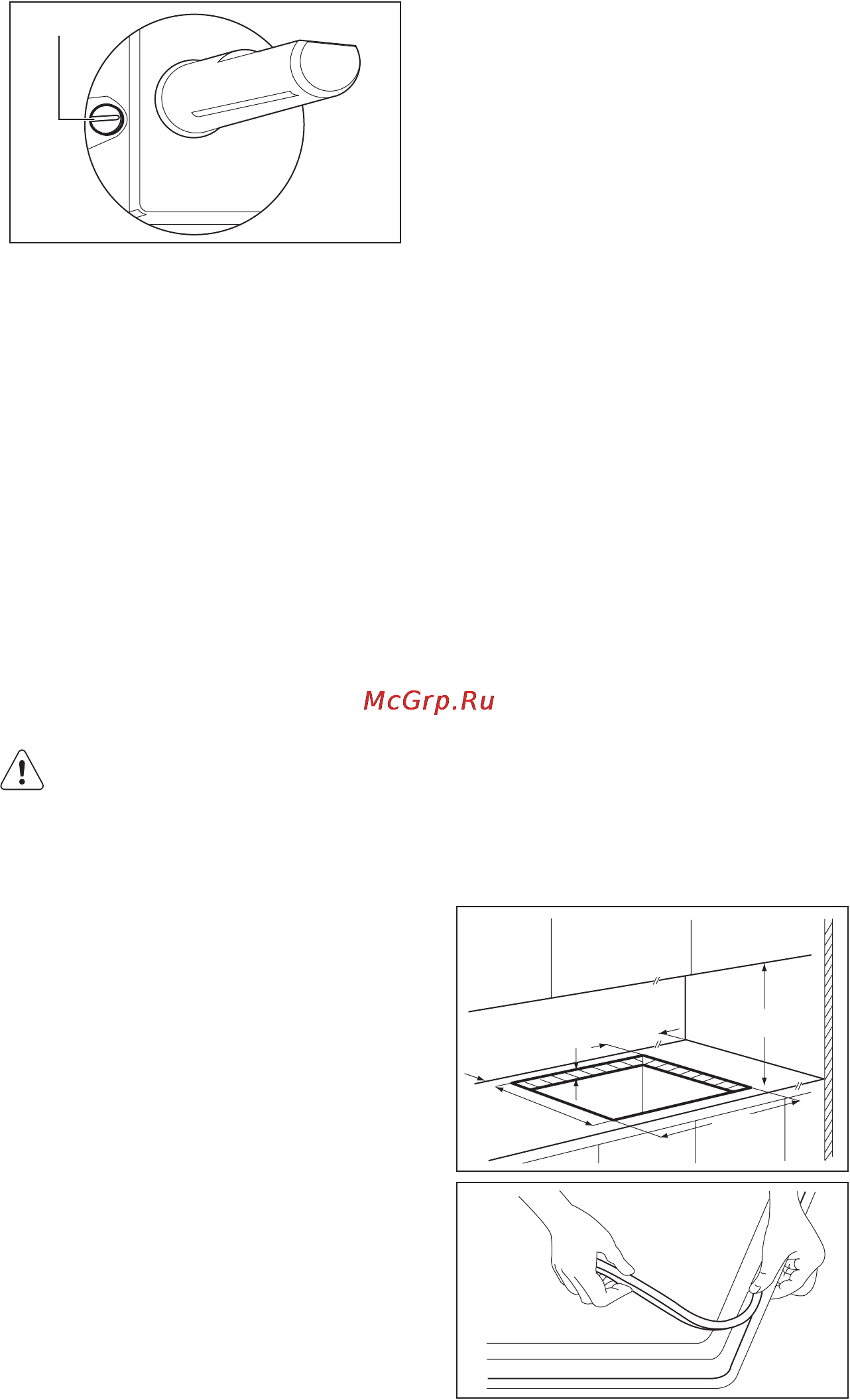 Electrolux EGT 7353 YOK [79/100] Ankastre montaj