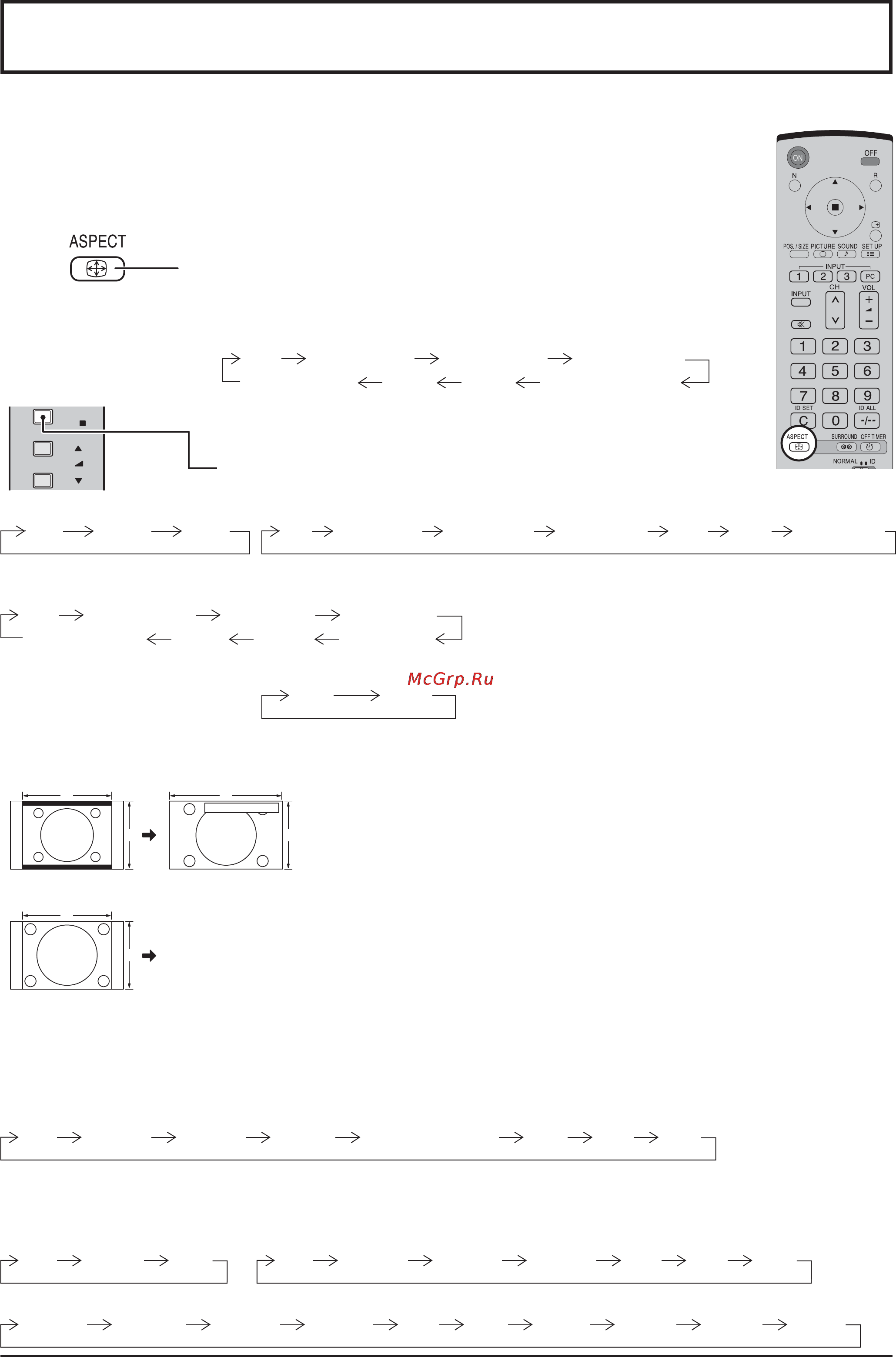 Panasonic TH-85PF12W [17/68] Для входного сигнала hd 1125 1080 60i 50i 60p 50p 24p 25p 30p 24sf 1250 1080 50i 750 720 60p 50p