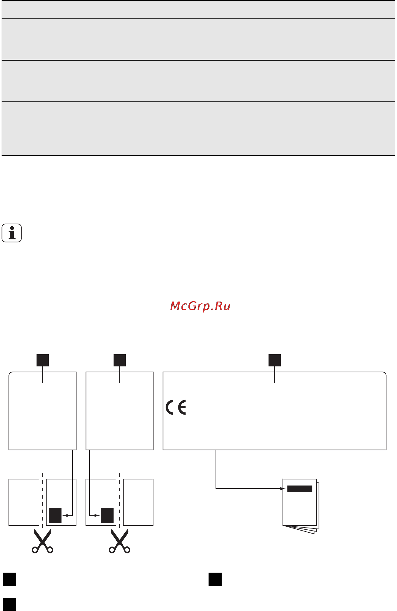 Electrolux EGT 6345 YOK [24/60] Priedų maišelyje pristatytos etiketės