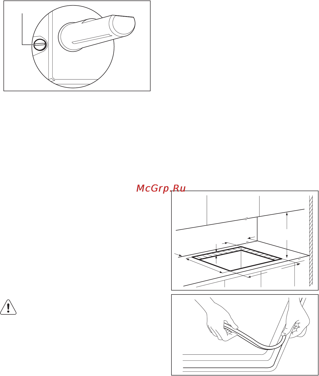 Electrolux EGT 6345 YOK [26/60] Elektros prijungimas