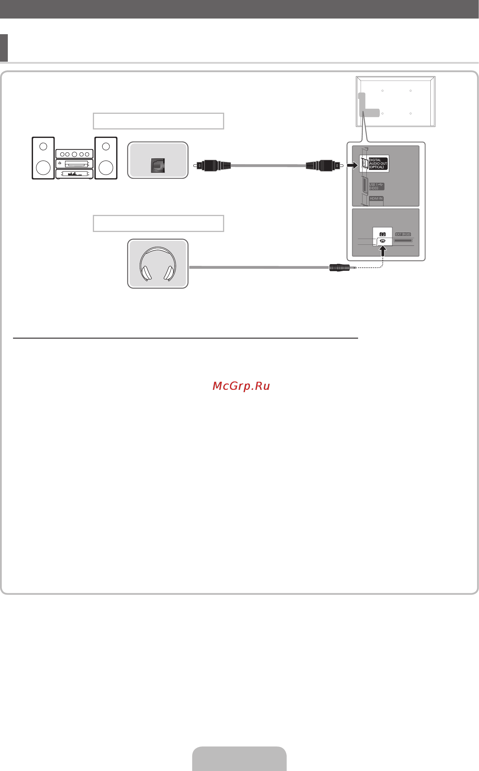 Samsung UE-32 D5000PW [9/210] Допустимые устройства цифровая аудиосистема усилитель домашний кинотеатр