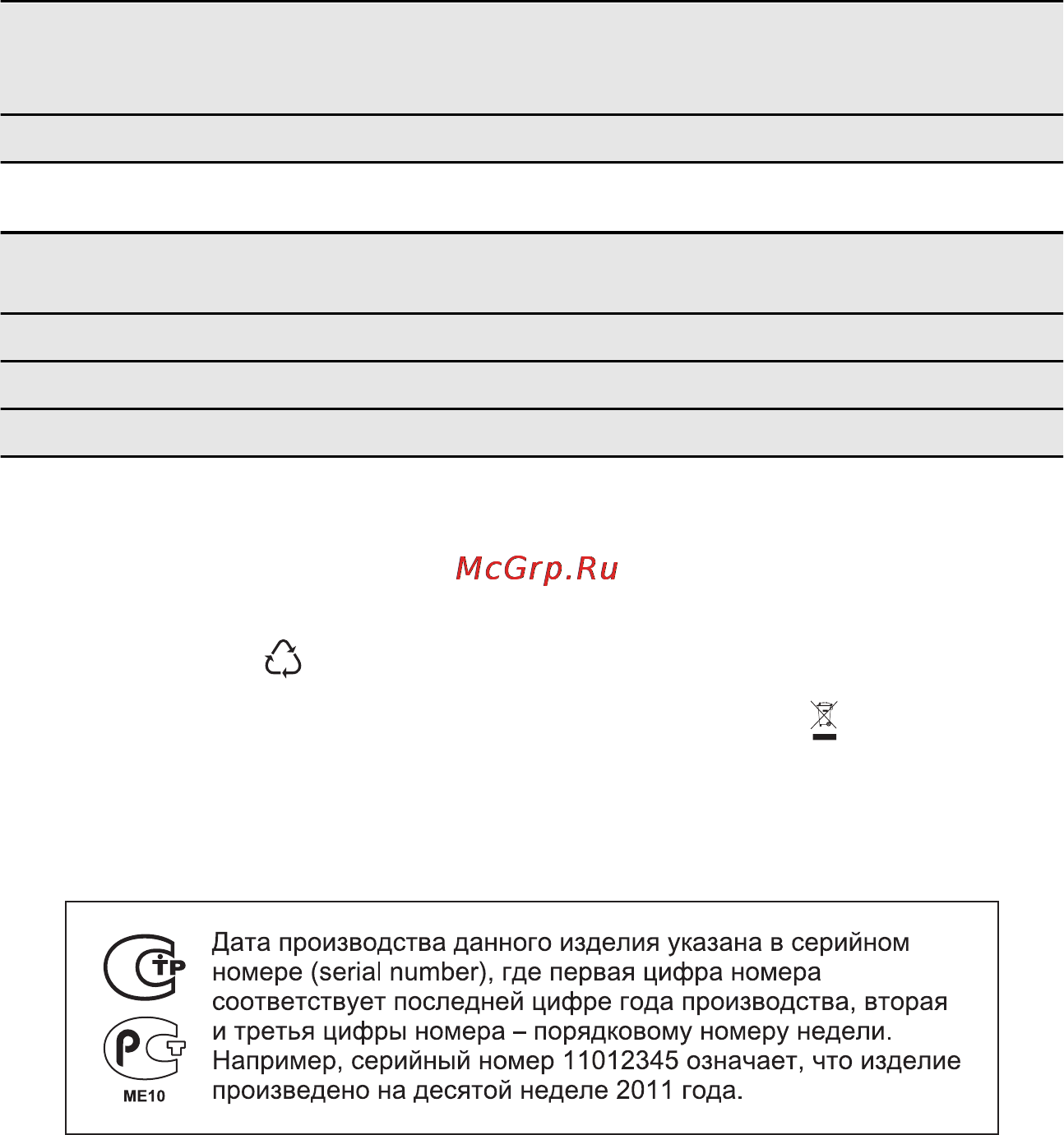 Electrolux EGT 56142 NK [16/32] Охрана окружающей среды