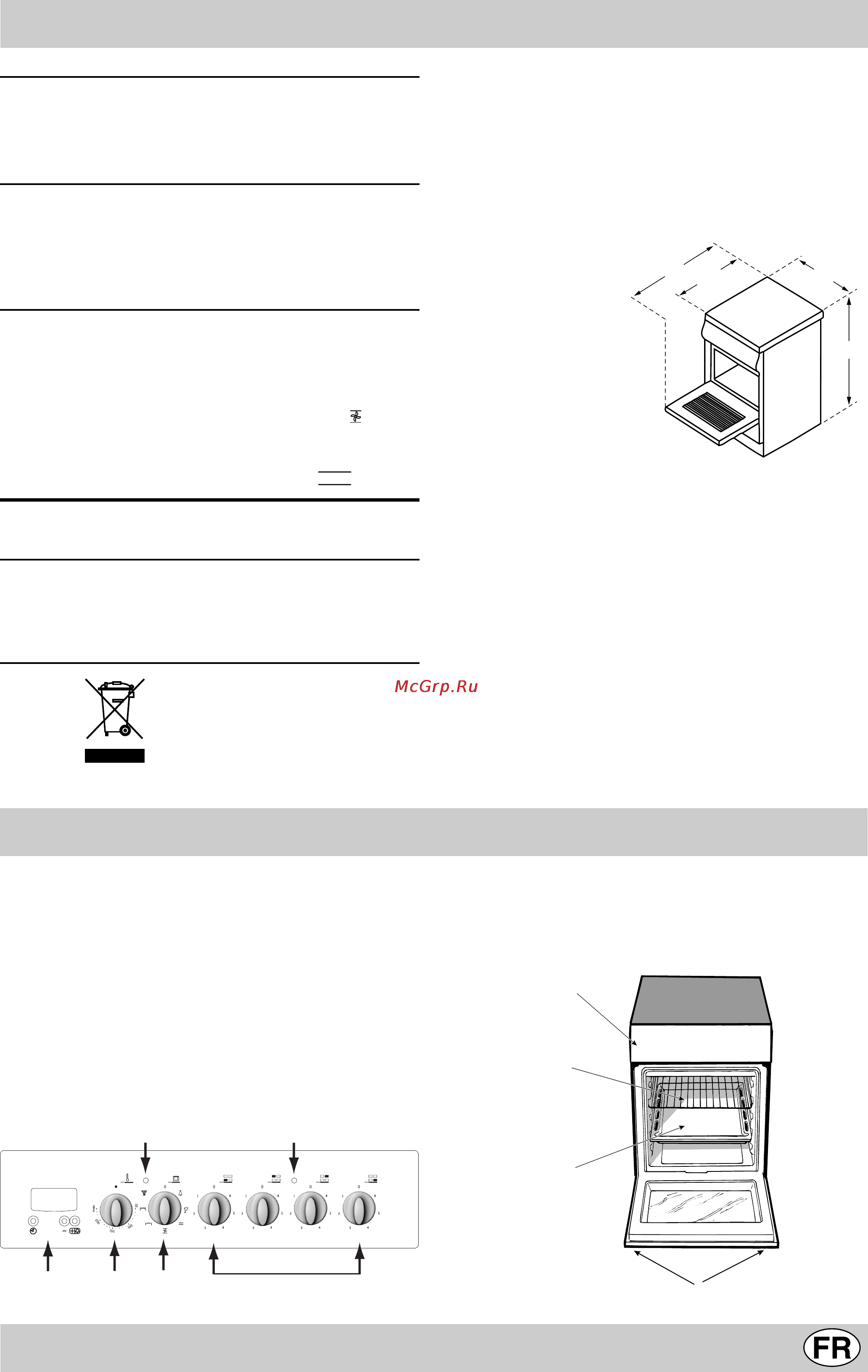 Indesit K3C55/R [45/62] Caractéristiques techniques