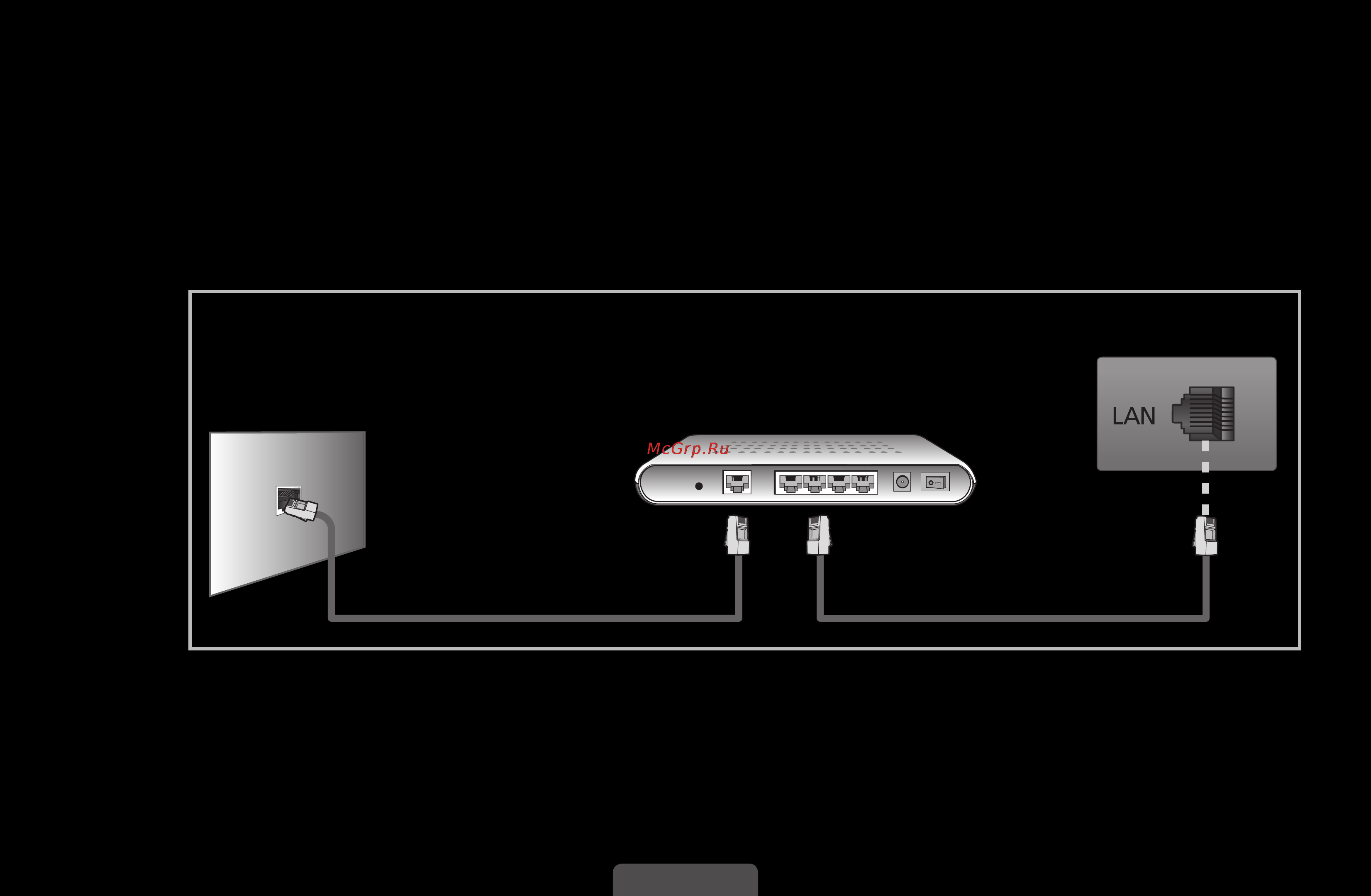 Samsung LE-32 D451G3W [84/213] Подключение к проводной сети
