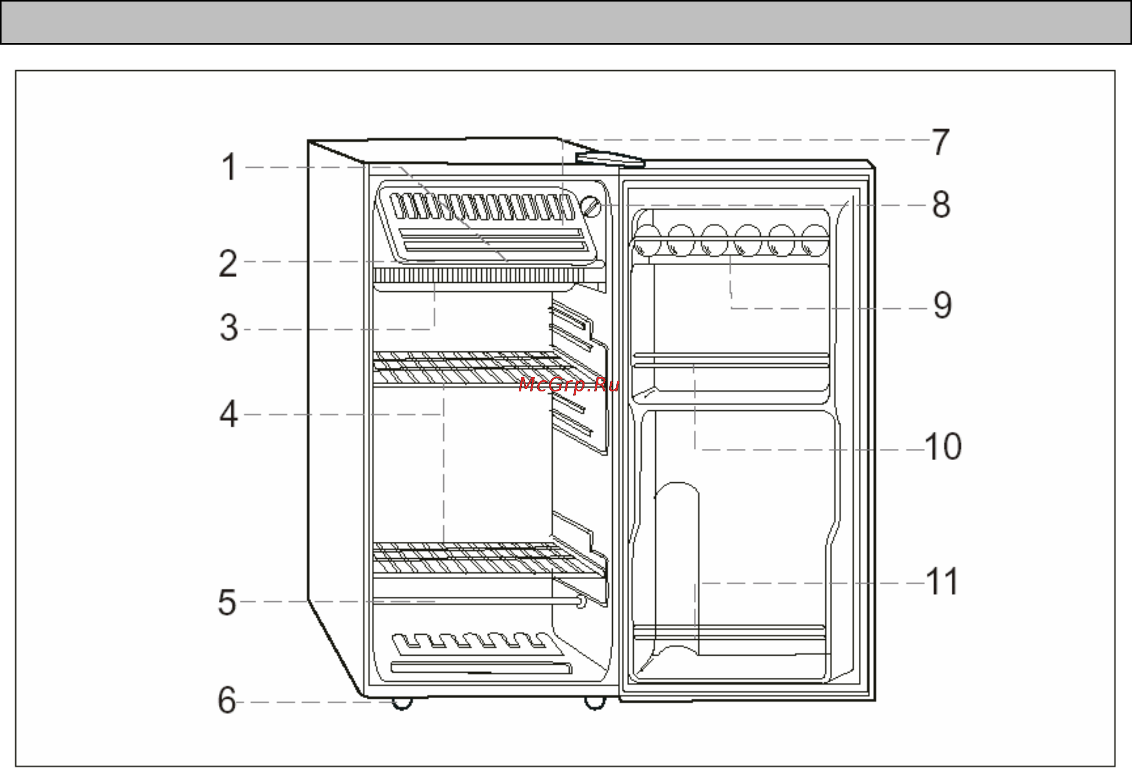 Samsung SG06DCGWHN [6/18] Вид холодильника спереди модели srg 118 sg12dcgwhn