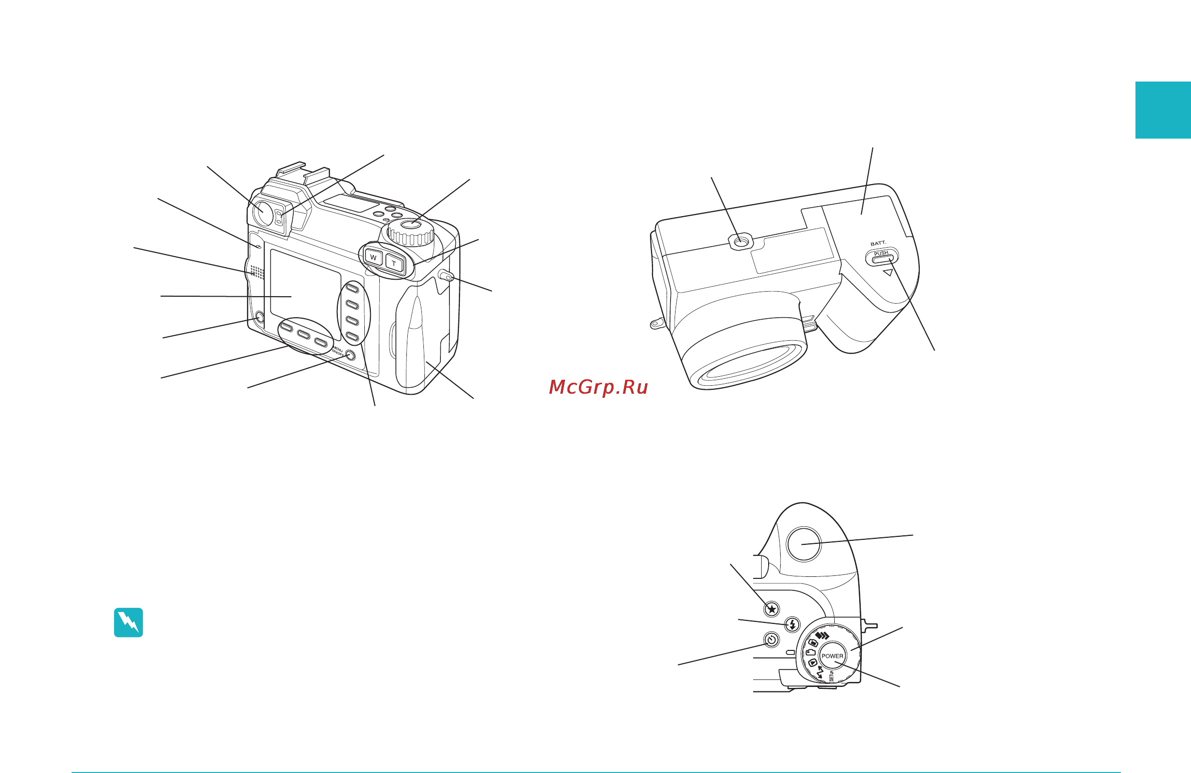 Epson PhotoPC 3100Z [19/140] Вид сверху