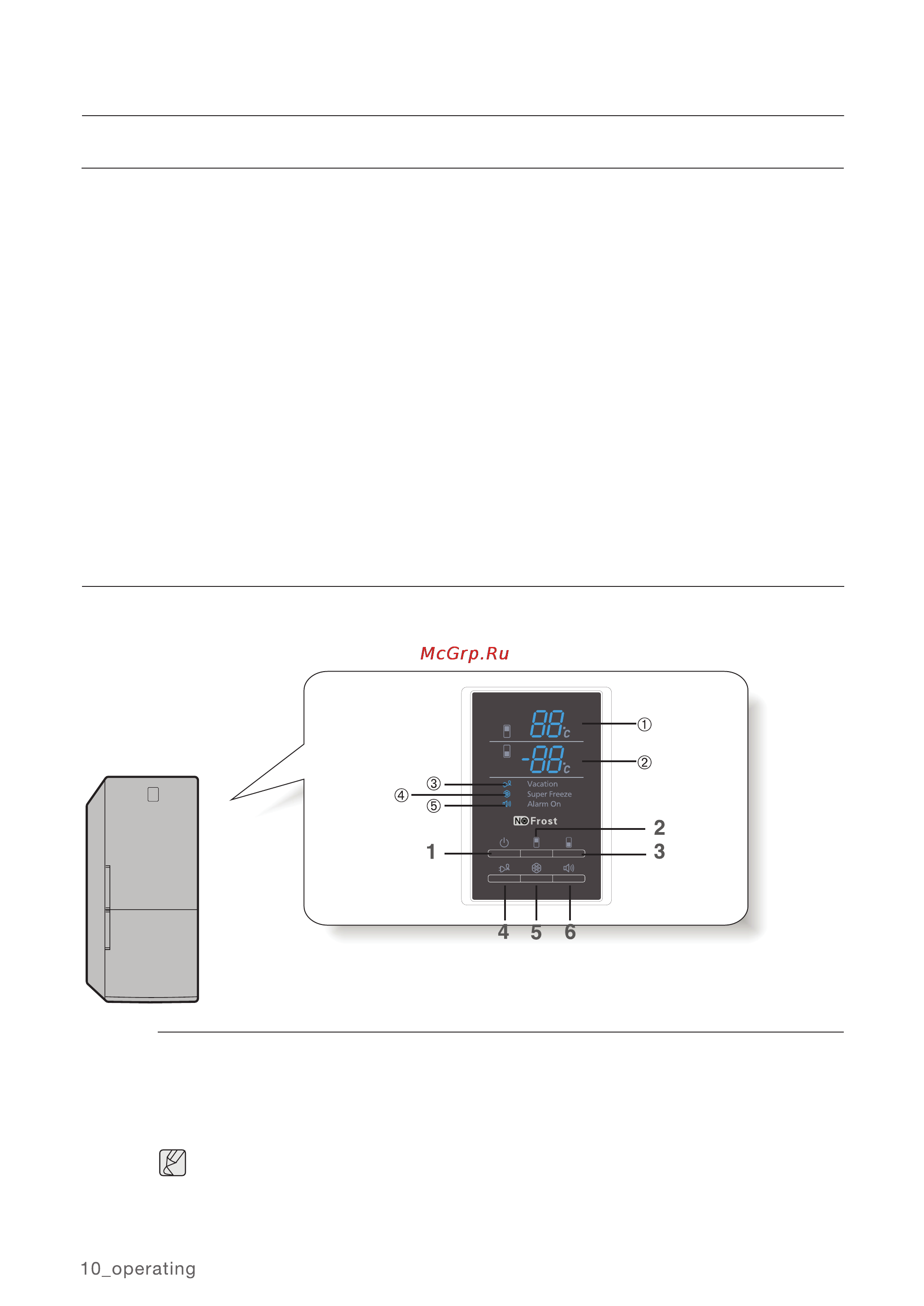 Samsung RL40EGIH1/BWT [10/30] Использование панели управления