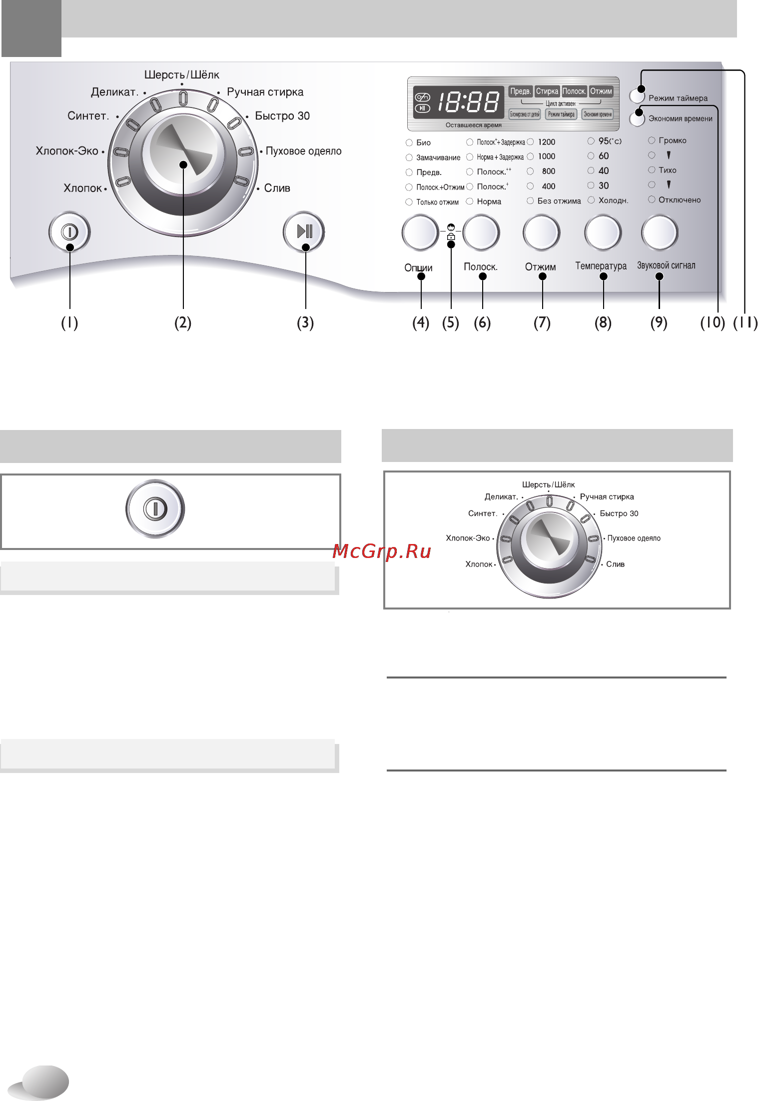 LG WD-12270BD [14/27] Питание