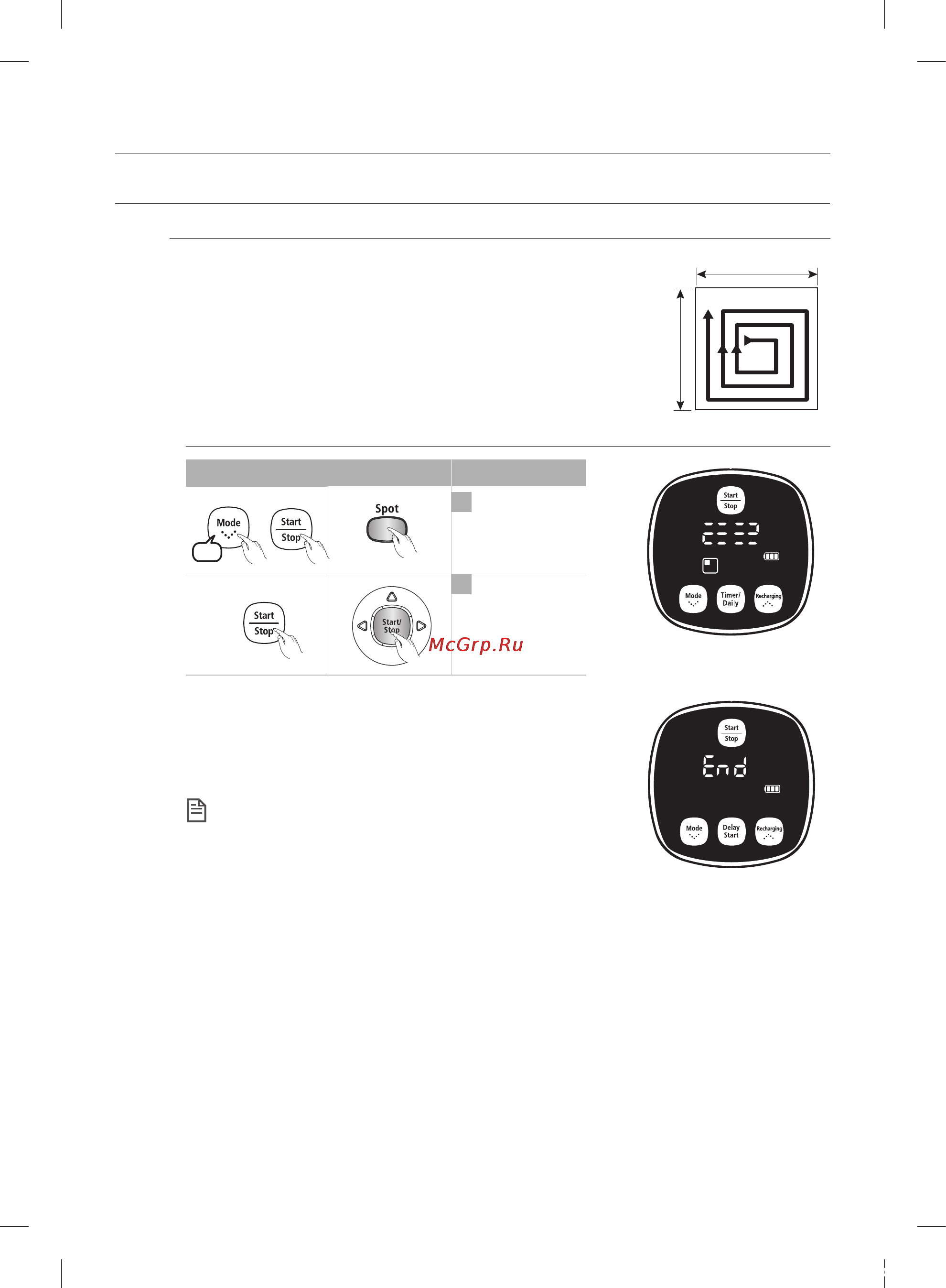 Samsung SR-8855L3B [126/148] Шаңсорғышты іске қосу