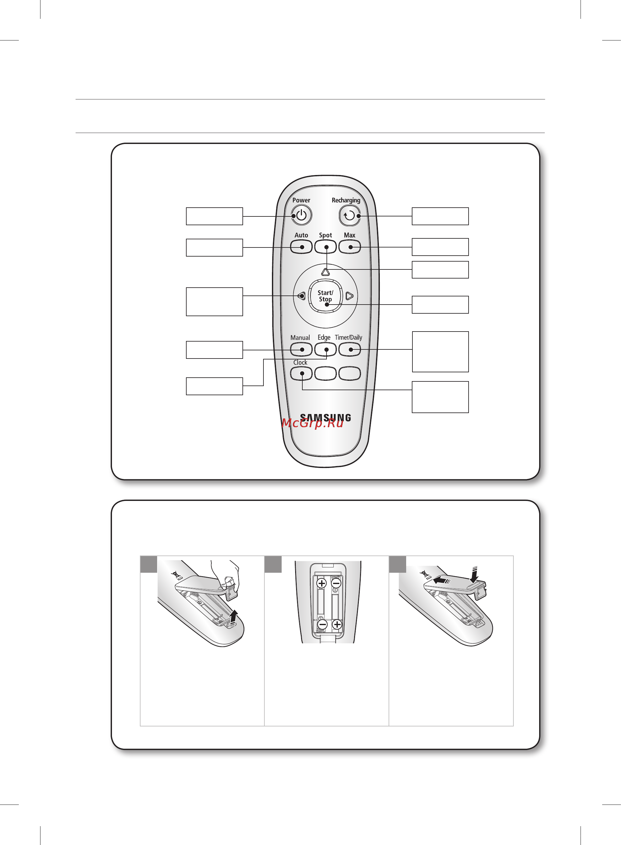 Samsung SR-8855L3B [18/148] Сборка пылесоса