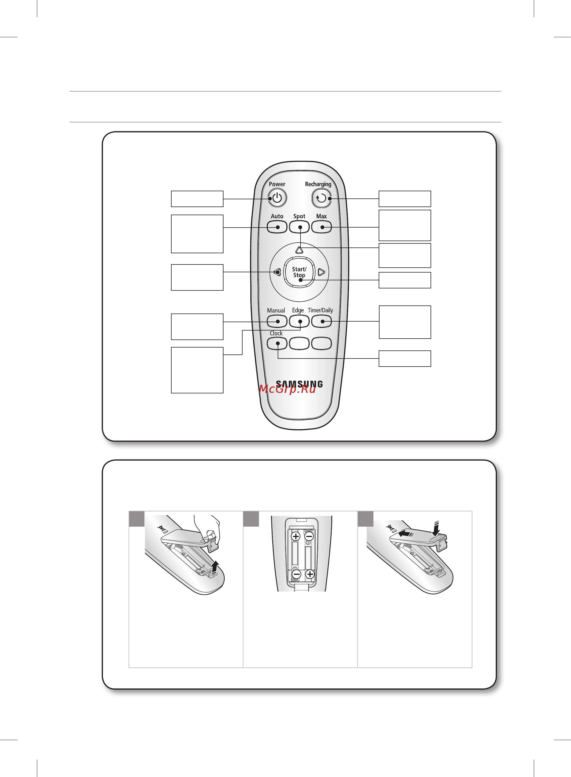 Samsung SR-8855L3B [66/148] Збирання пилососа