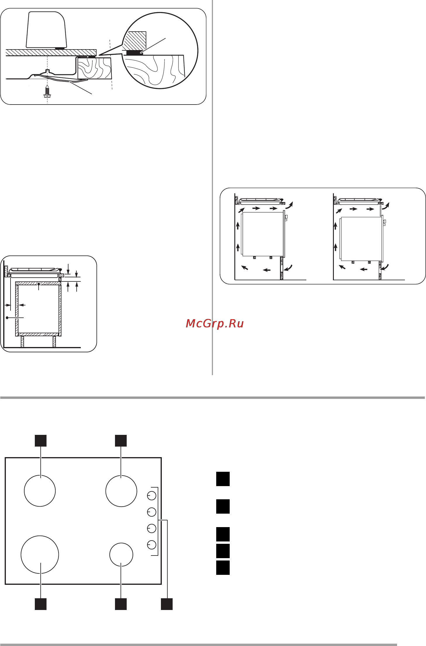 Zanussi ZGO 62414 BA [47/68] Описание изделия
