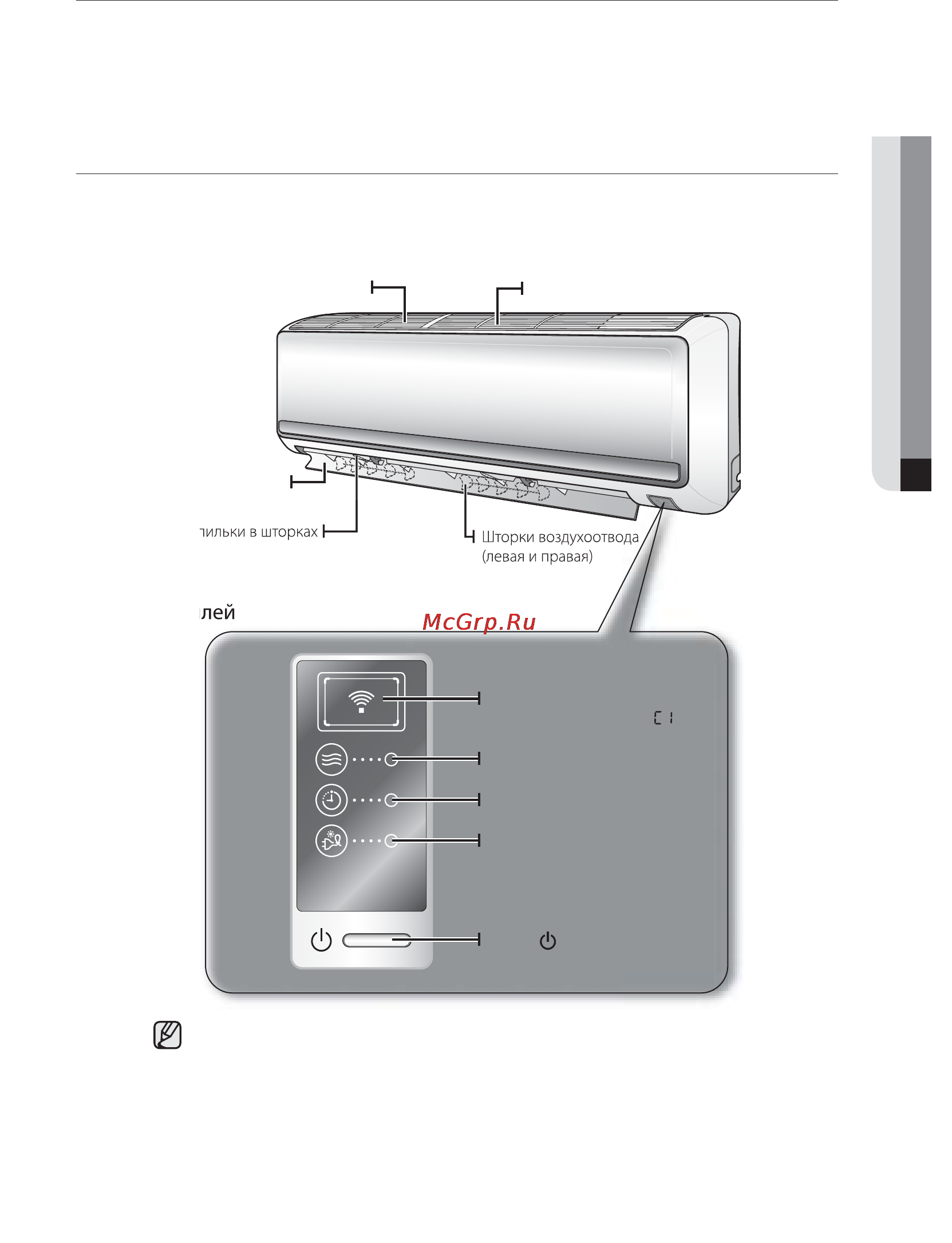 Samsung AQV09KBANSER [11/36] Внешний вид