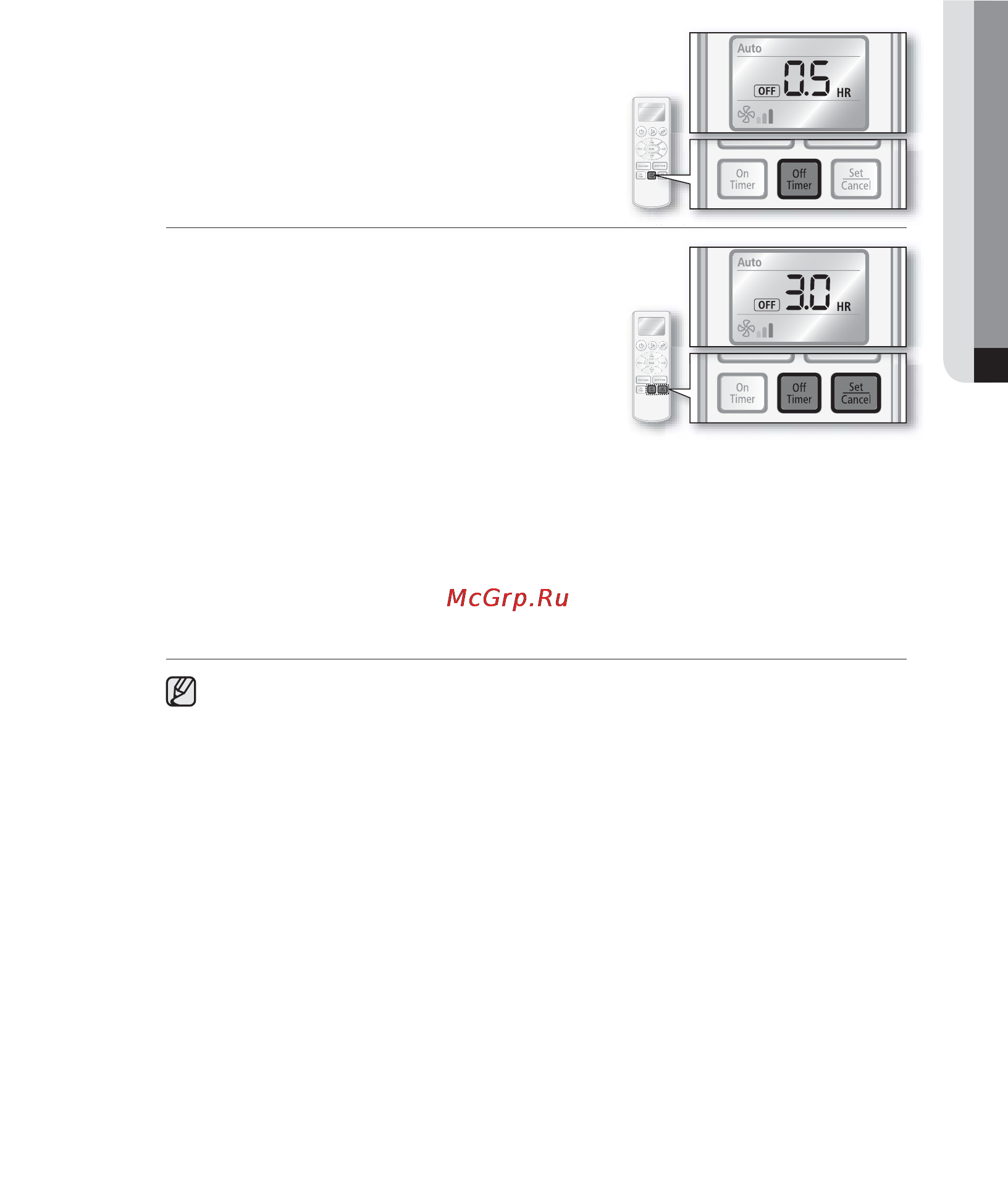 Samsung AQV09KBANSER [23/36] Таймер выключения