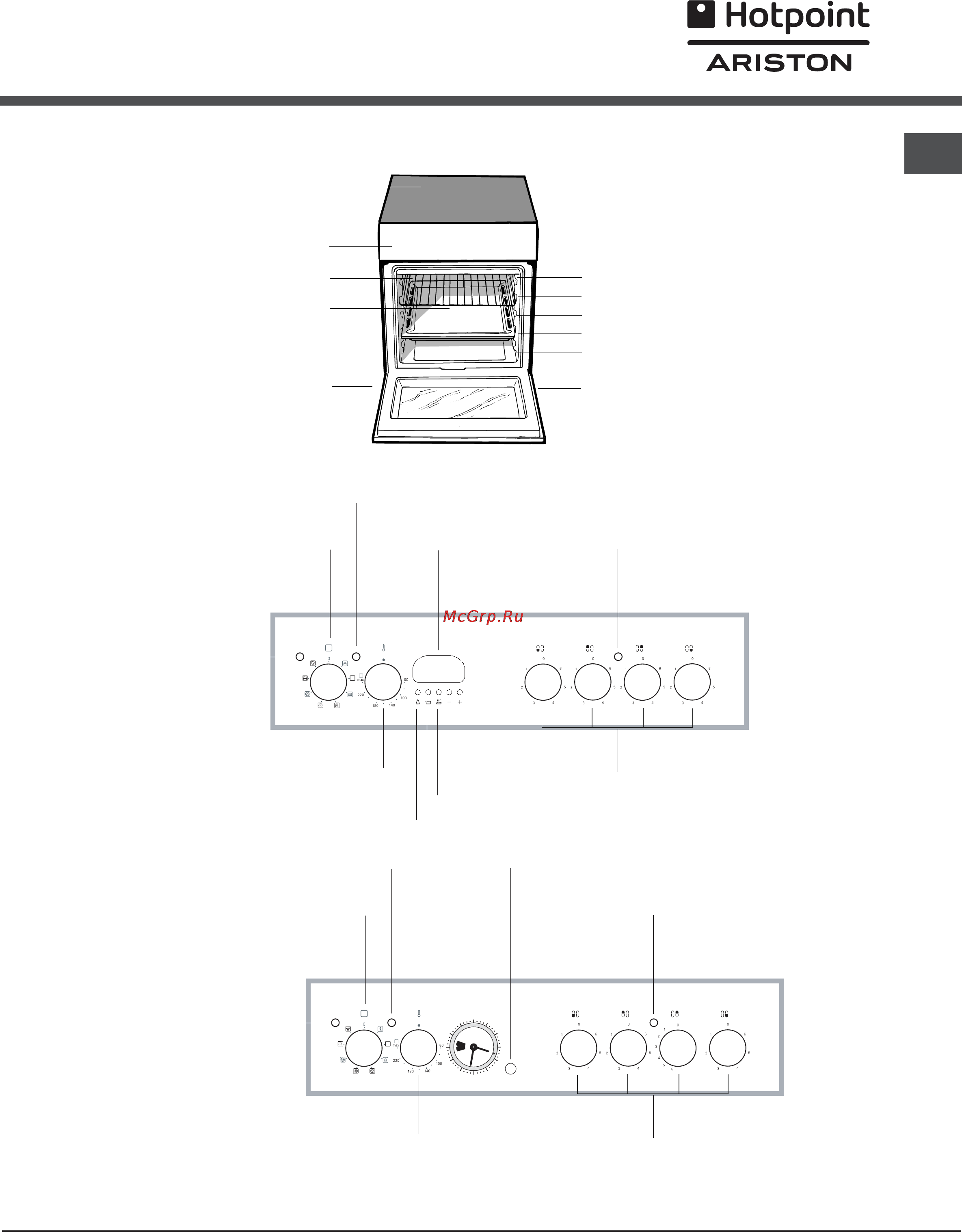 Hotpoint-Ariston CE 6V P4 R/HA [17/76] Оосю