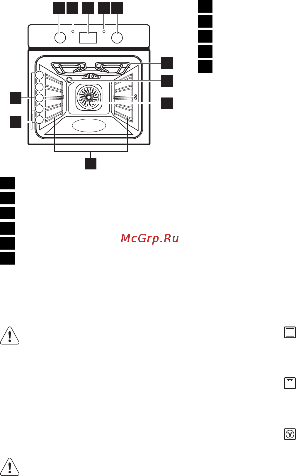 Electrolux EOA 53420 BN [7/52] Описание изделия