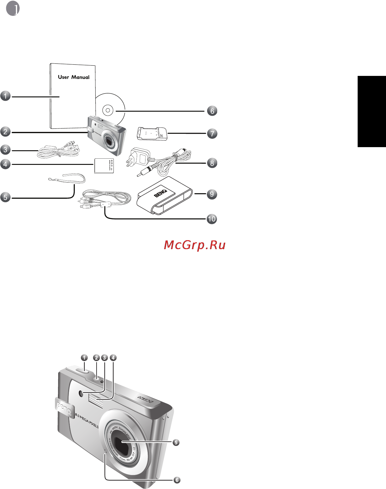 Benq DC E820 [5/30] Русский