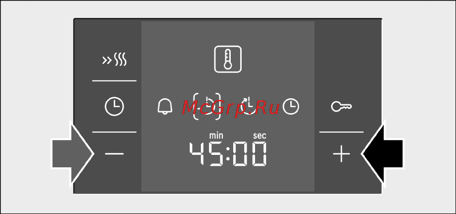 Bosch HBA23B263E [19/105] Время приготовления закончилось