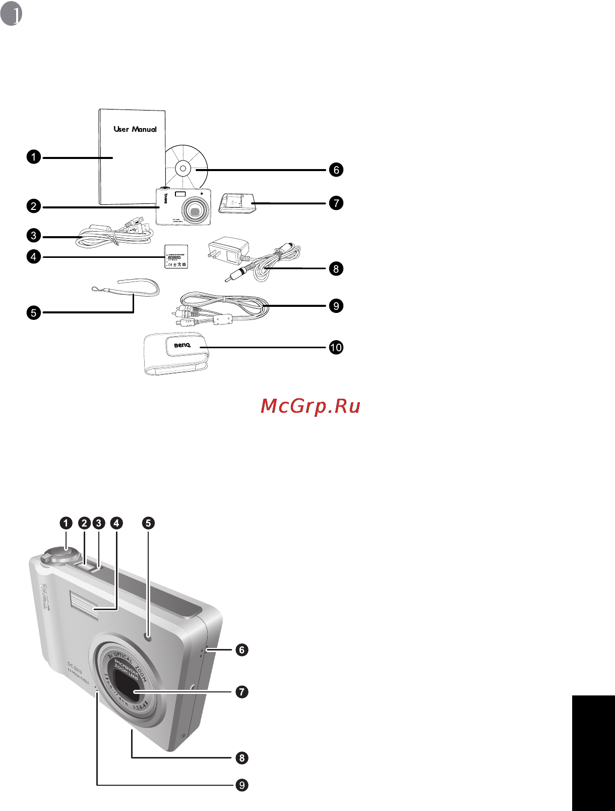 Benq DC E610 [5/32] Русский
