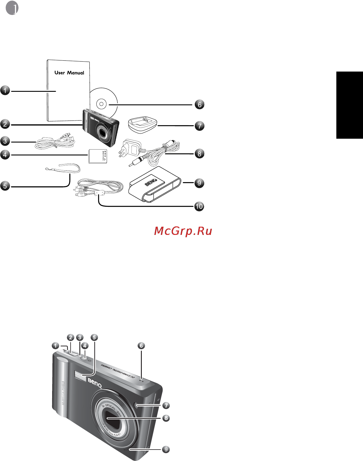 Benq DC E1000 [5/31] Русский