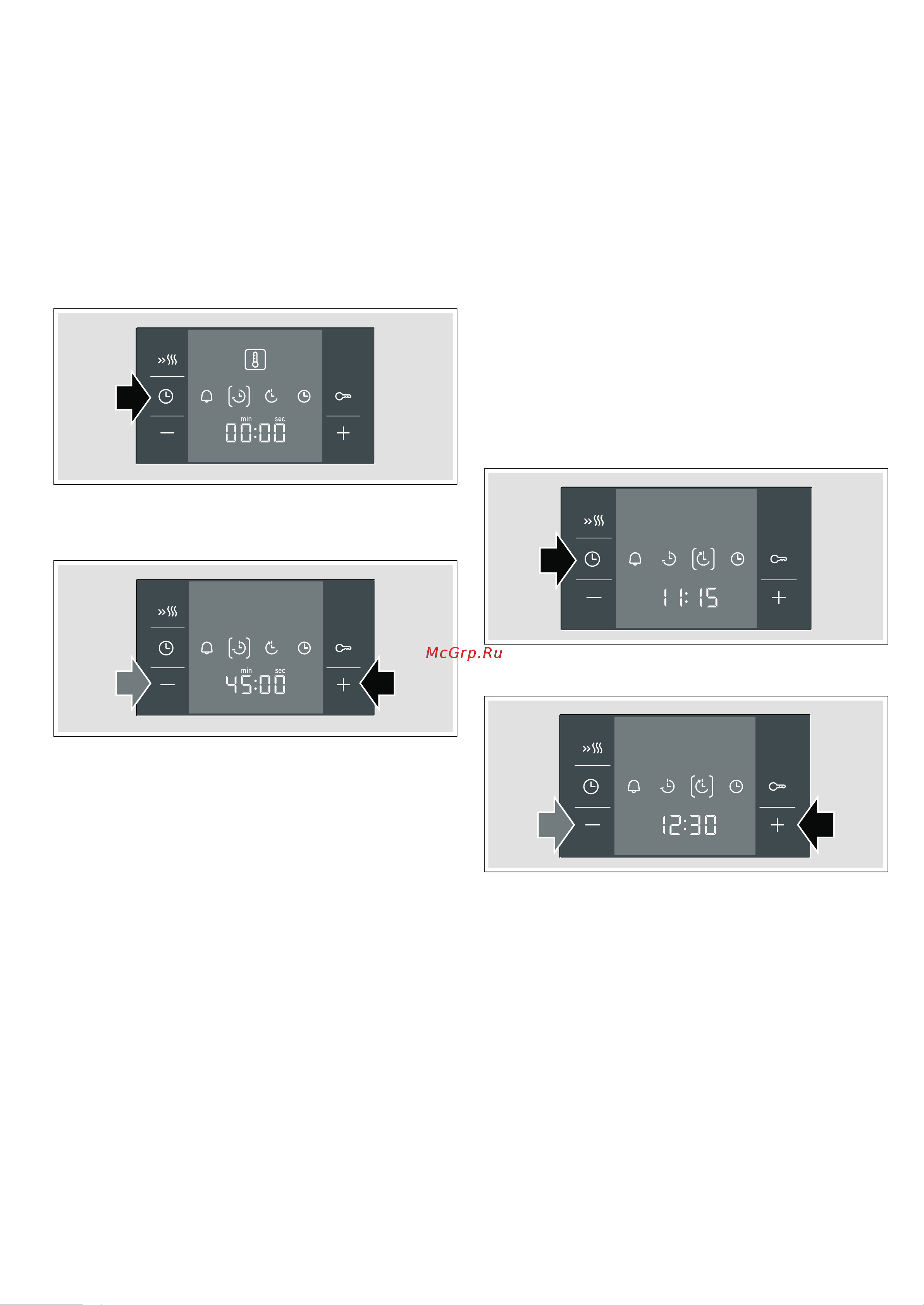 Bosch HBA73R451 [10/32] Время окончания