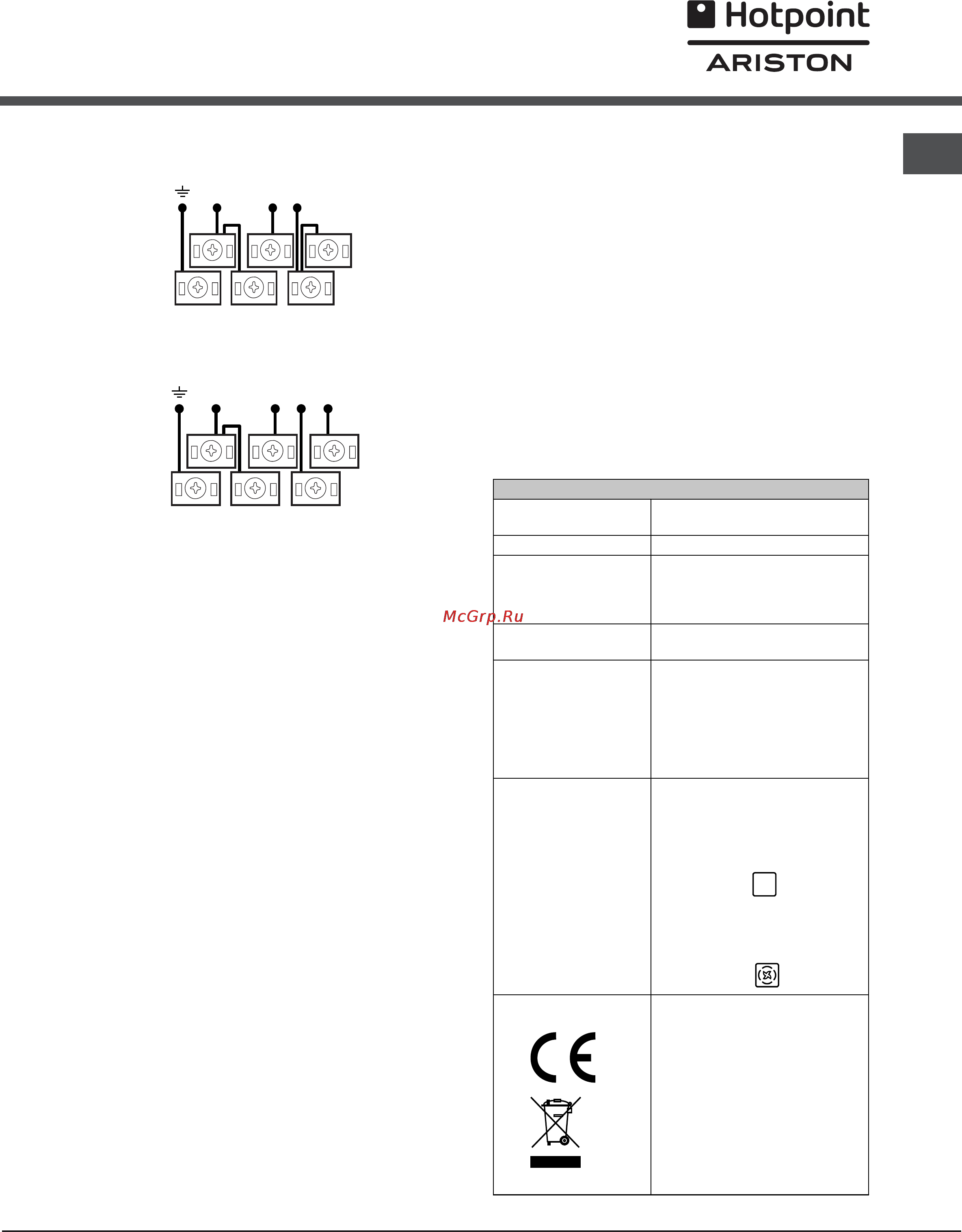 Hotpoint-Ariston CE 6V M3 R/HA [15/48] H hotpoint