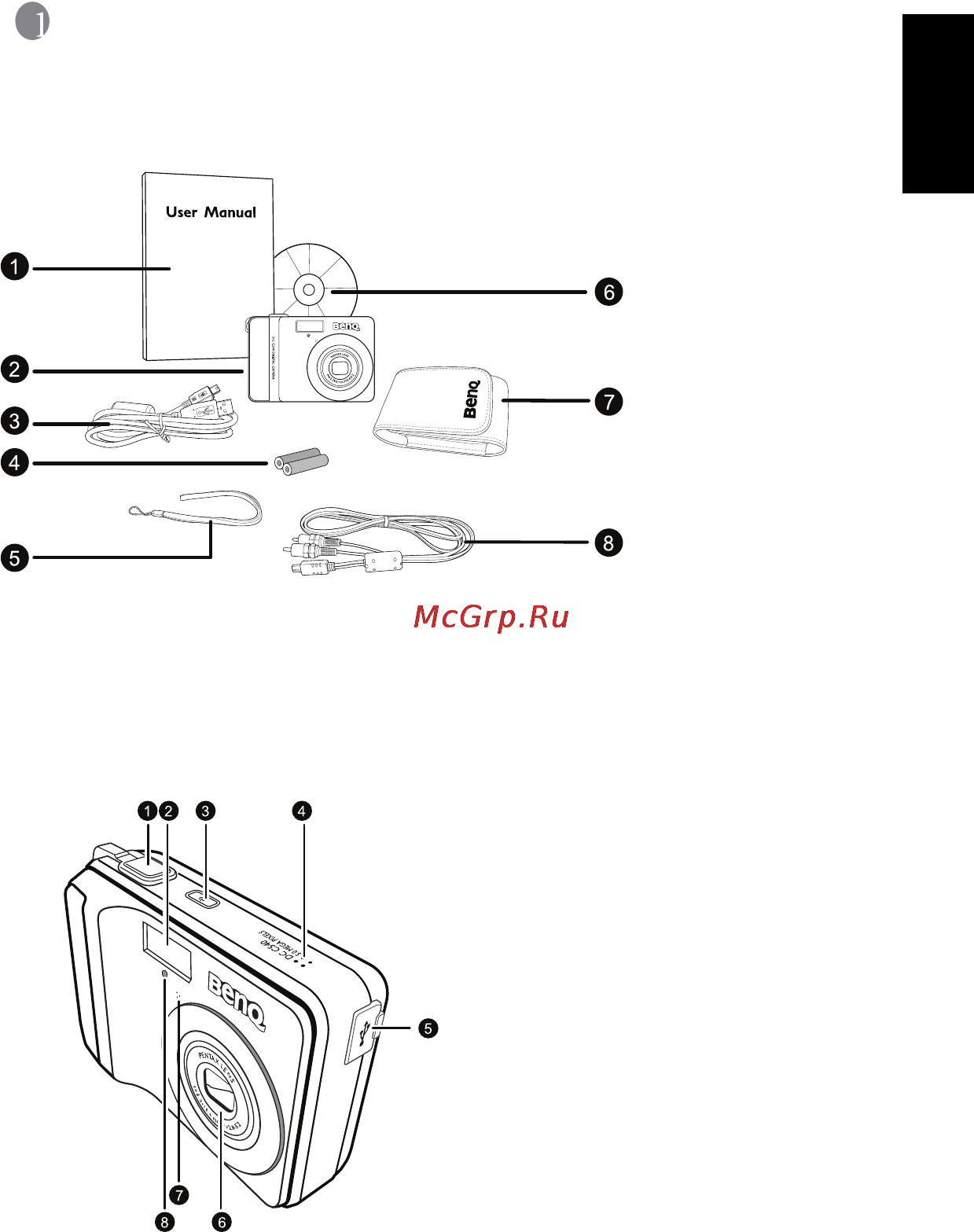 Benq DC C540 [5/28] Русский