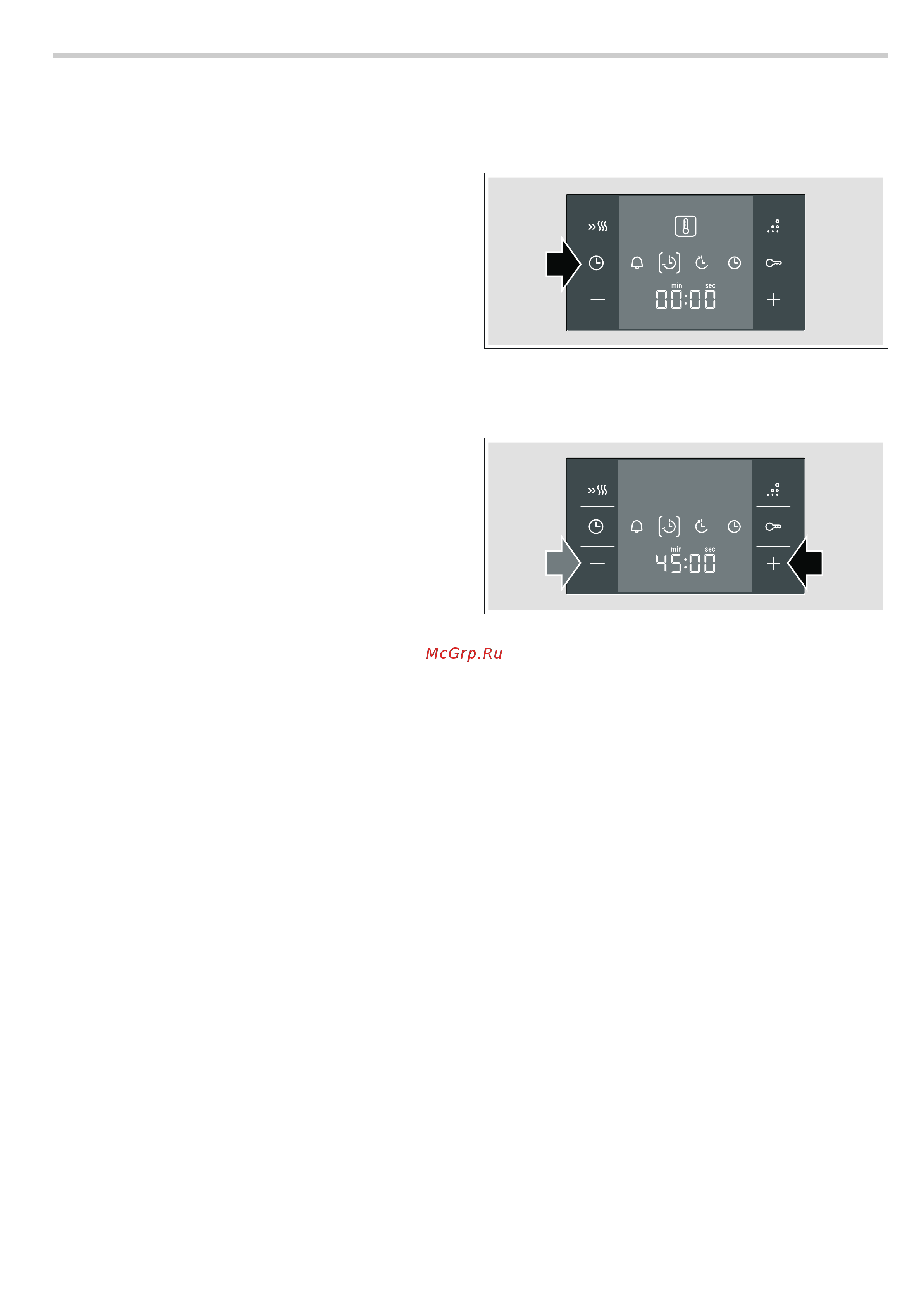 Bosch HBG 43T460 [30/48] Programowanie funkcji regulacji czasu