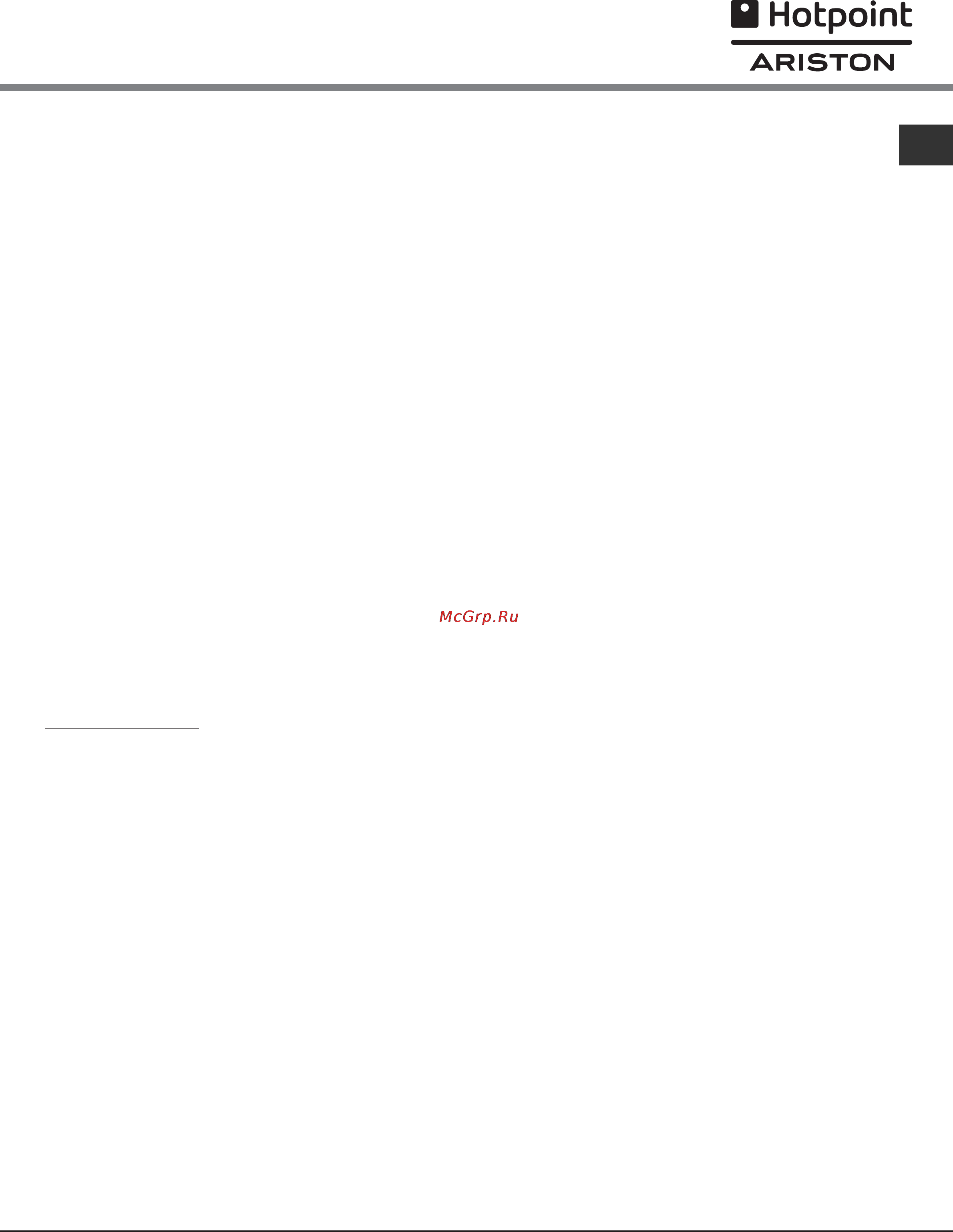 Hotpoint-Ariston C 35S P6 R/HA [69/76] Predpis pro instalaci serizeni