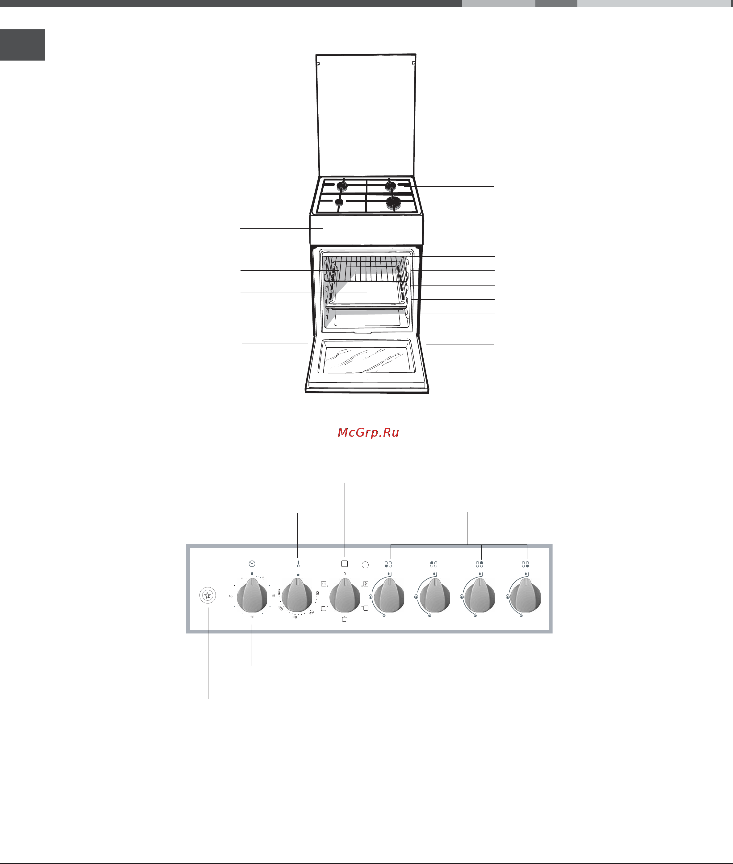 Hotpoint-Ariston C 34S N1 R/HA [18/36] Description of the appliance