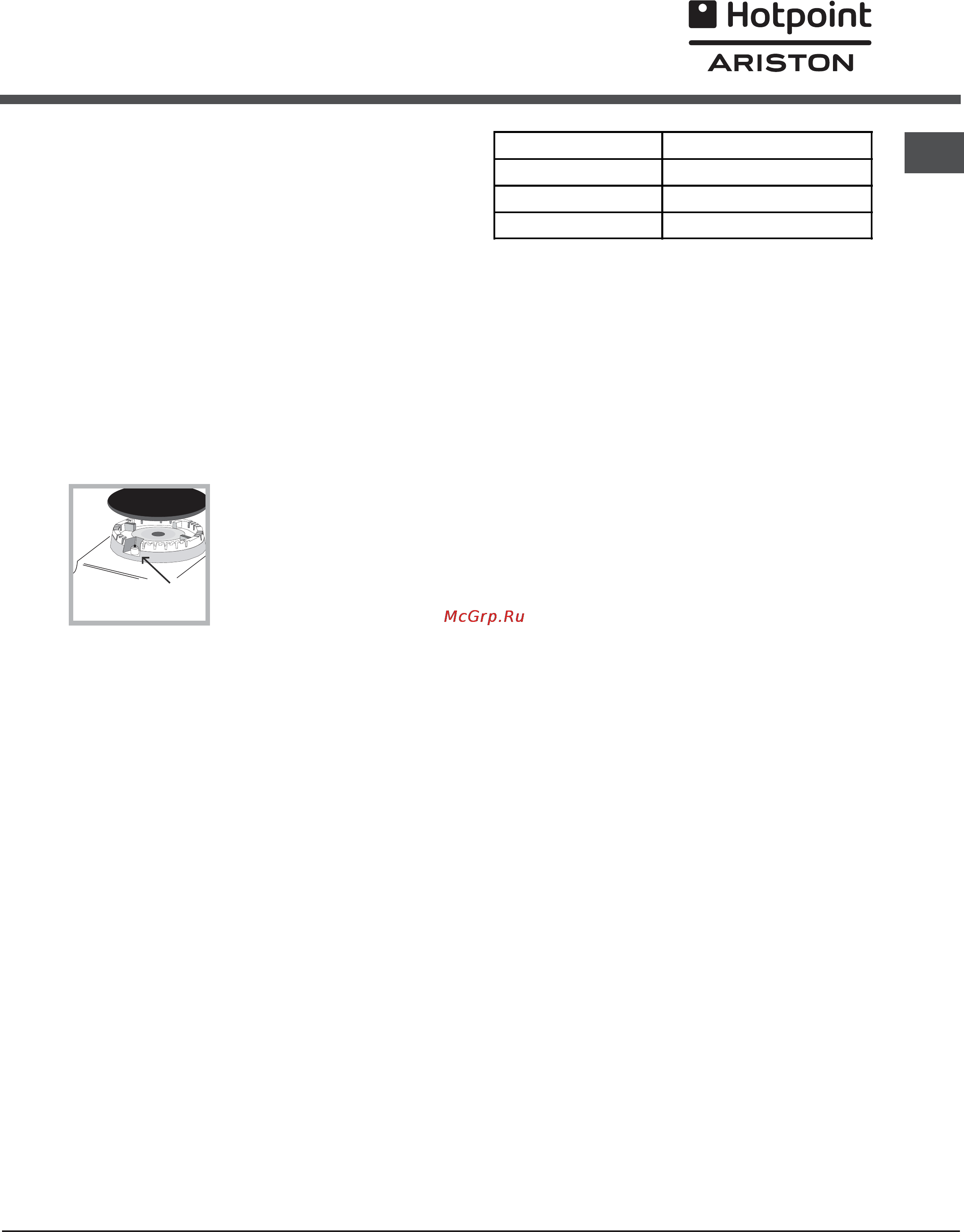 Hotpoint-Ariston C 34S N1 R/HA [19/36] Start up and use