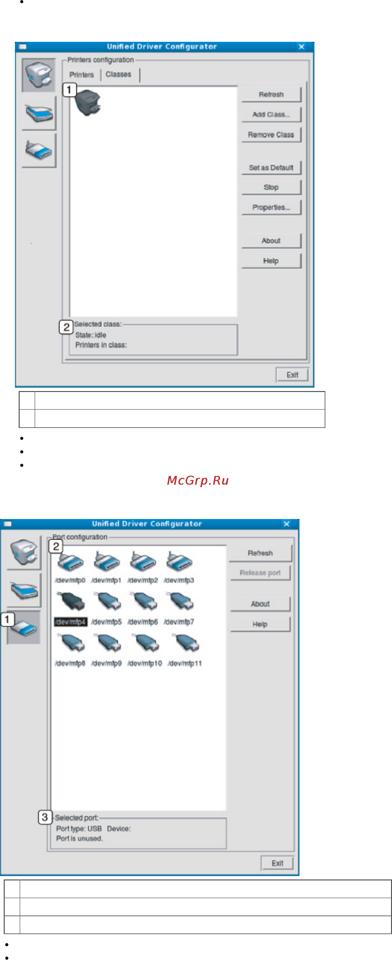 Samsung ML-1910/XEV [57/79] Ports configuration