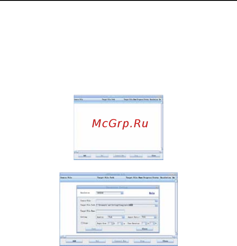 Ritmix RF-6800 [20/26] Конвертирование и воспроизведение видео