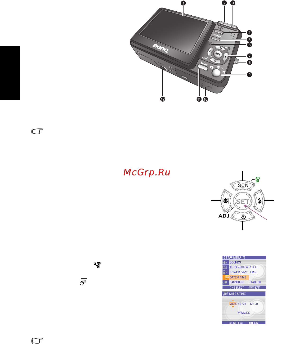 Benq DC C1000 [6/32] Русский