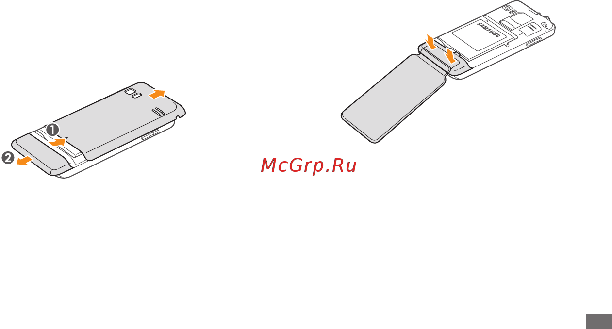 Samsung Wave 723 La\'Fleur GT-S7230 Red [16/138] Использование кожаного чехла