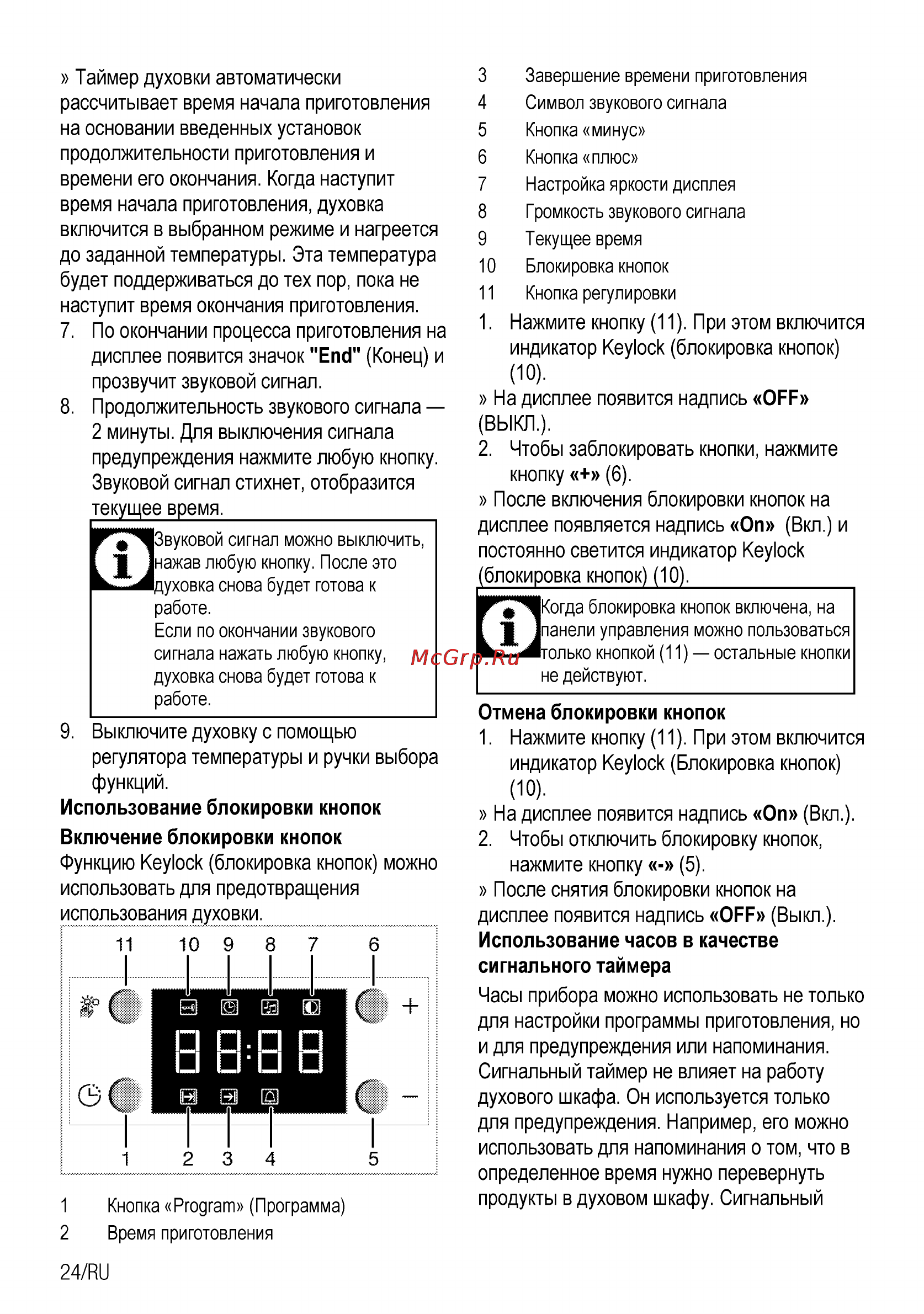 Beko OIE 24300 W [50/60] Панел