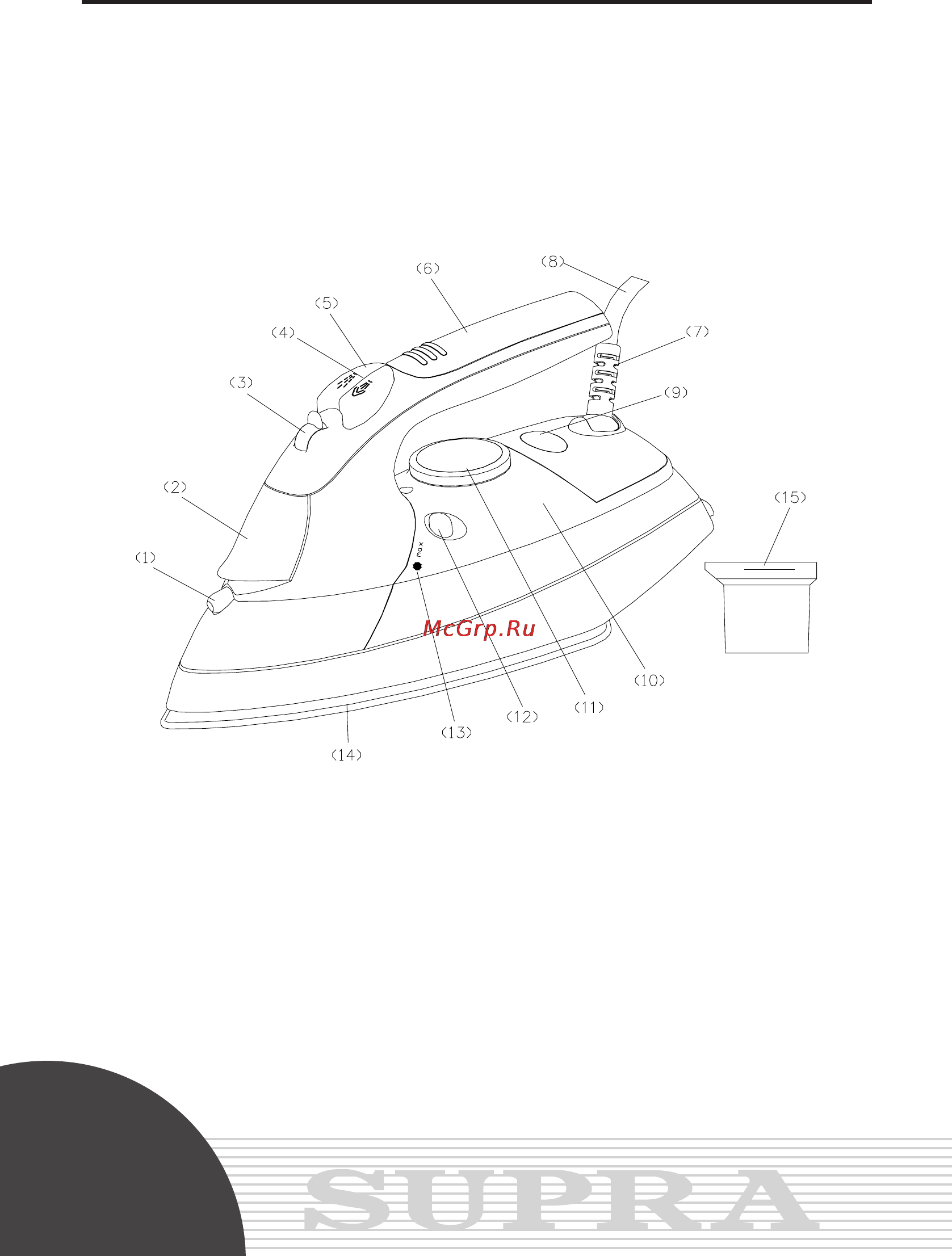 Supra IS-3720 [4/17] Руководствопоэксплуатации